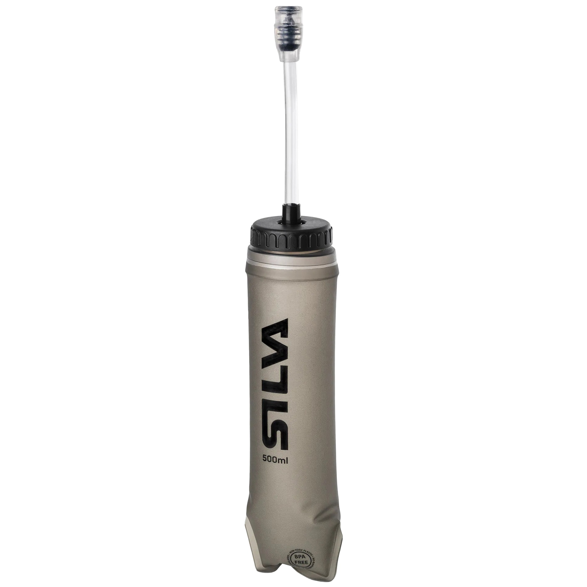 Silva Soft Flask Straw Bottle 500 ml - Olive