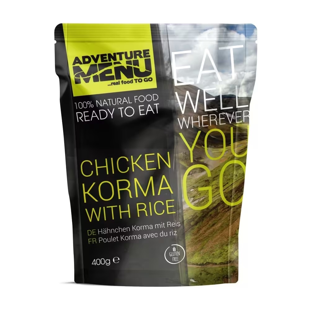 Adventure Menu Ready-made dish Chicken korma with rice 400 g