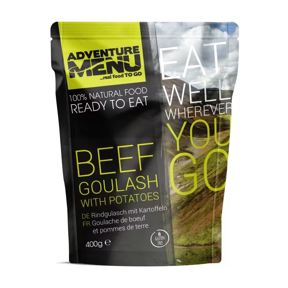 Adventure Menu Ready-made dish Beef goulash with potatoes 400 g