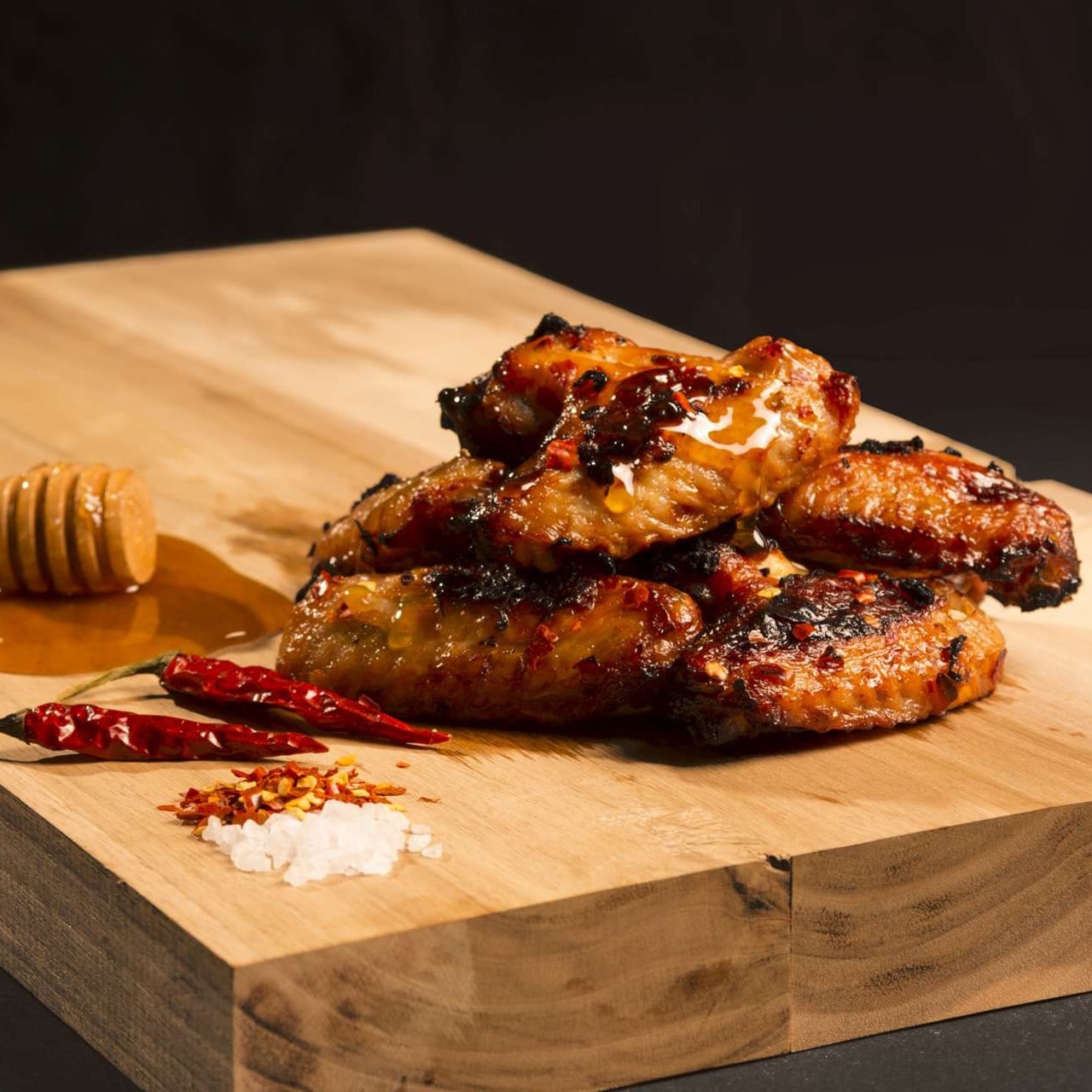 Adventure Menu Ready-made dish premium Chicken wings in honey and chilli 300 g