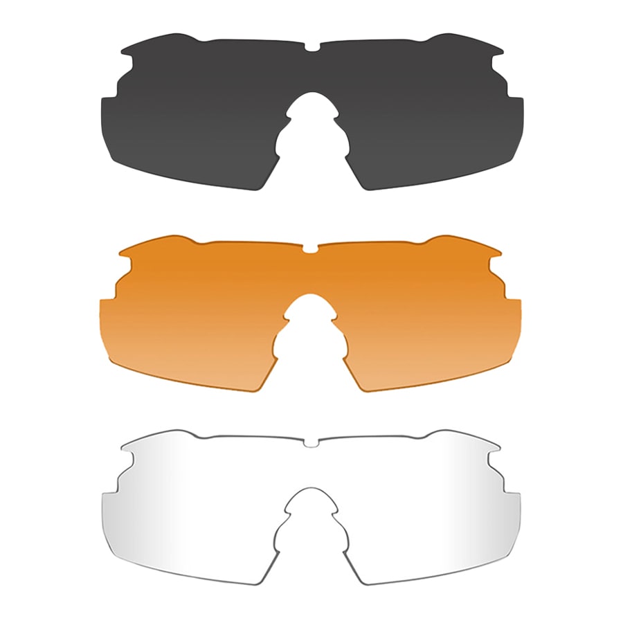 Wiley X Vapor 2.5 tactical glasses - Set 3in1 Matte Tan