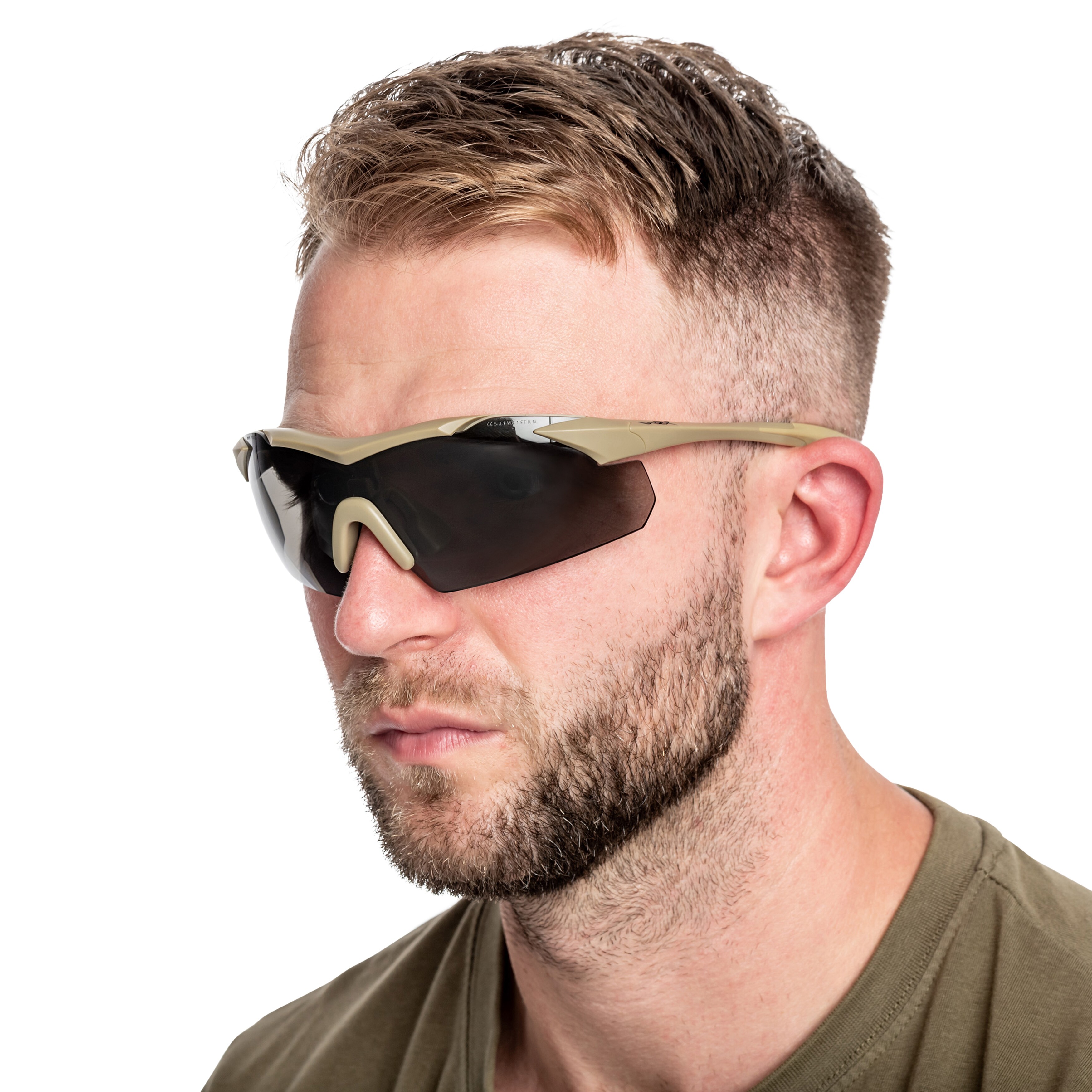 Wiley X Vapor 2.5 Set 3in1 Tactical Glasses - Matte Tan