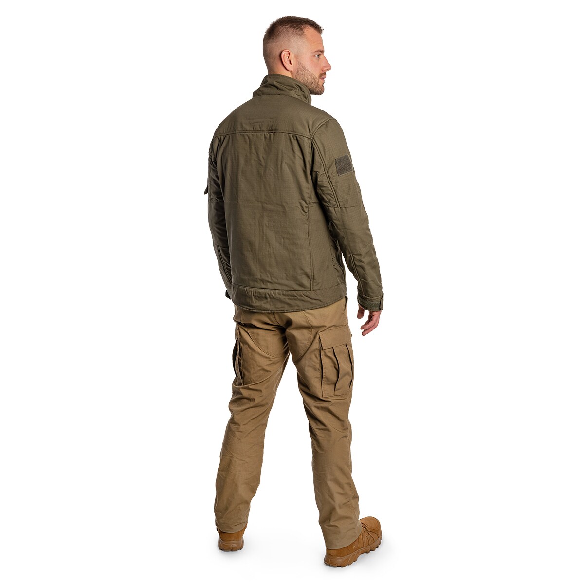 Brandit Fleecejacket Ripstop - Olive