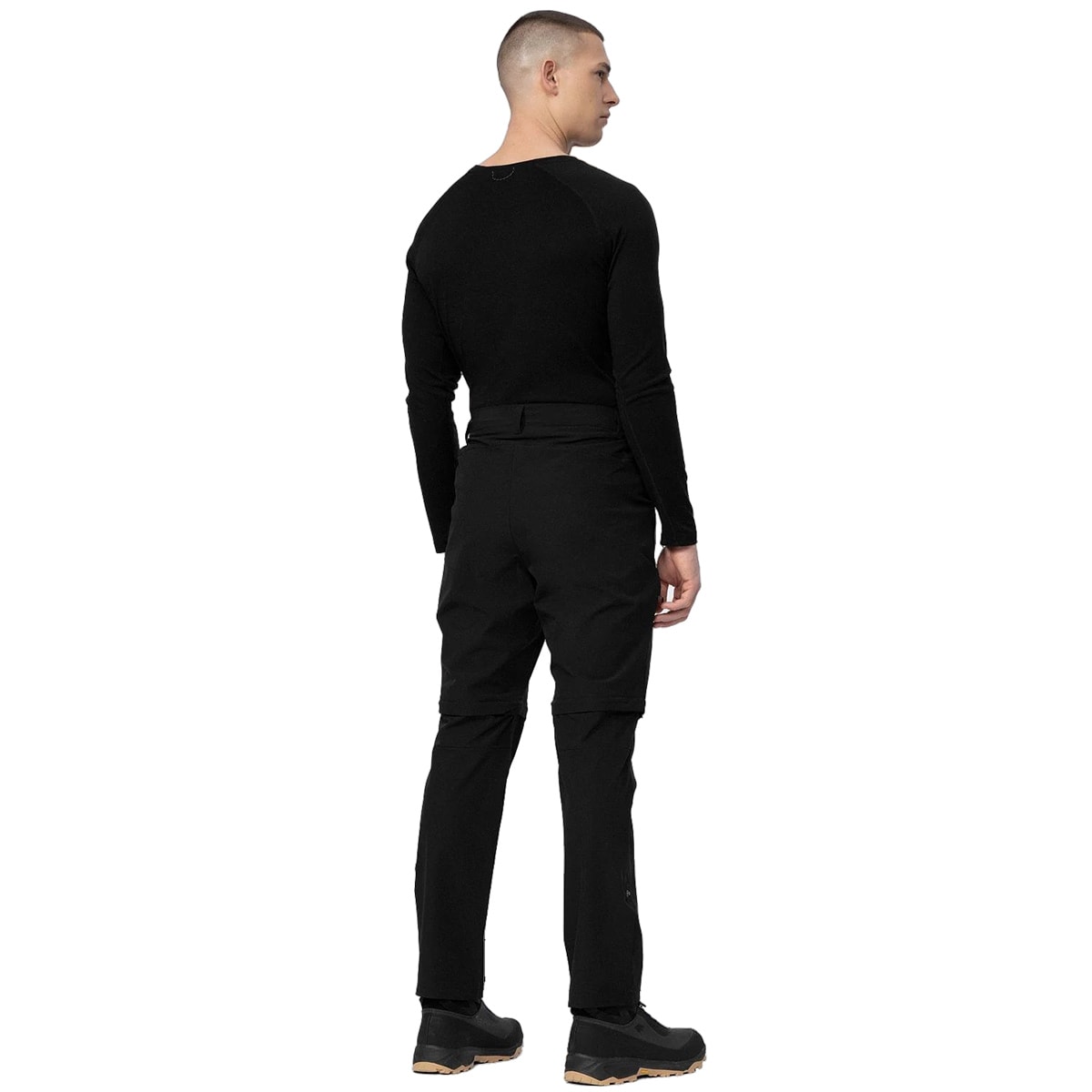 4F TSMLF060 Men's Shirt - Black