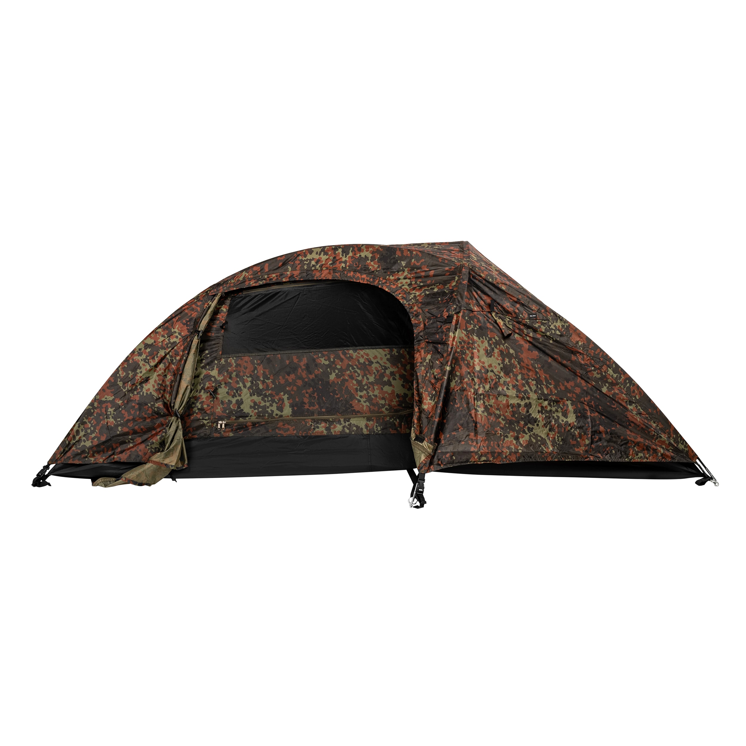 1-person tent mink Mil-Tec Recom - Flecktarn