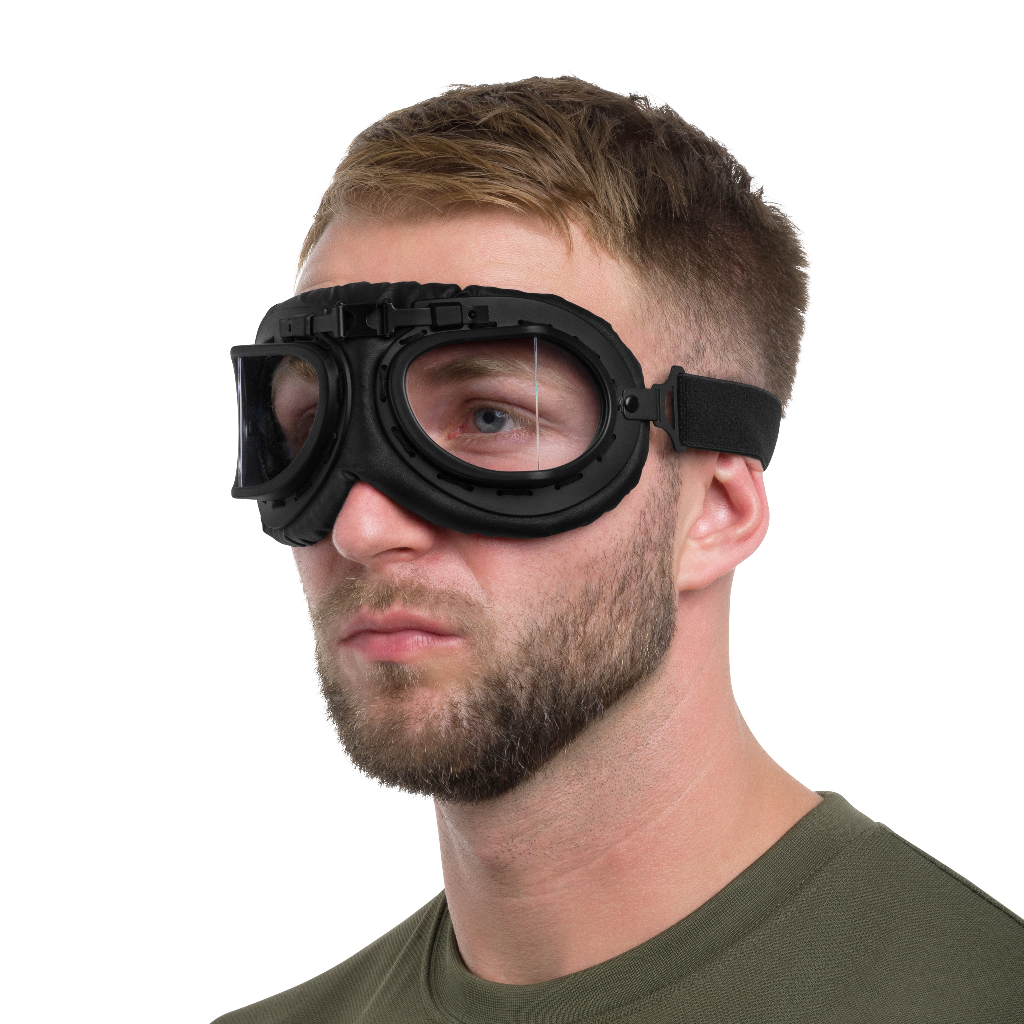 Mil-Tec RAF Aviation Goggles Replica Black