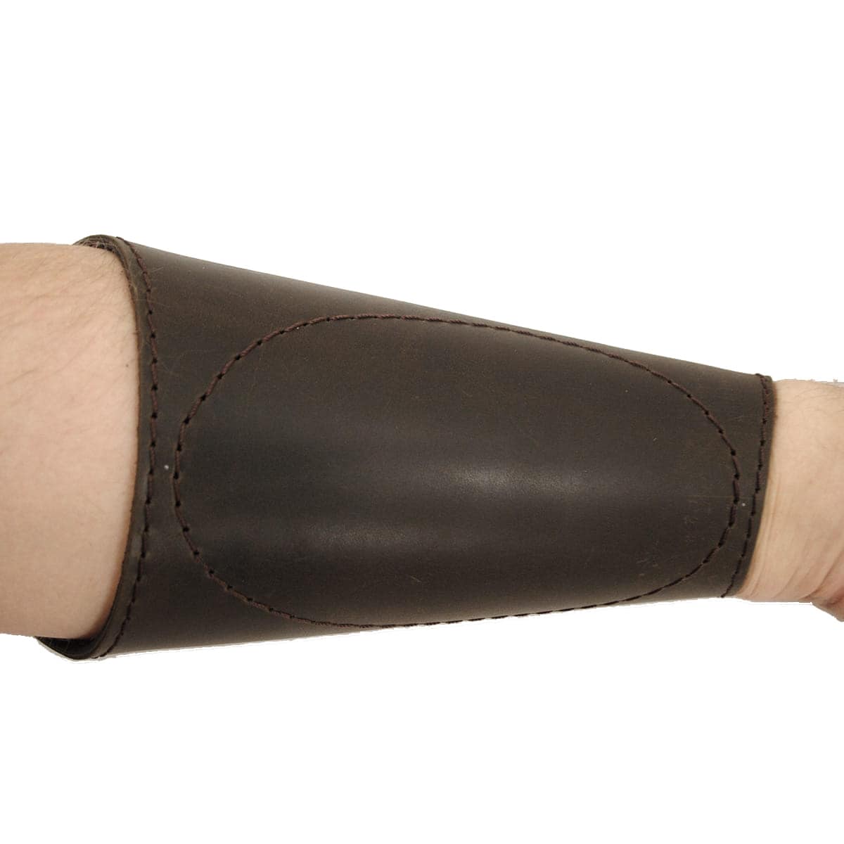 Herbis Ellipse Archery Arm Guard - Dark Brown