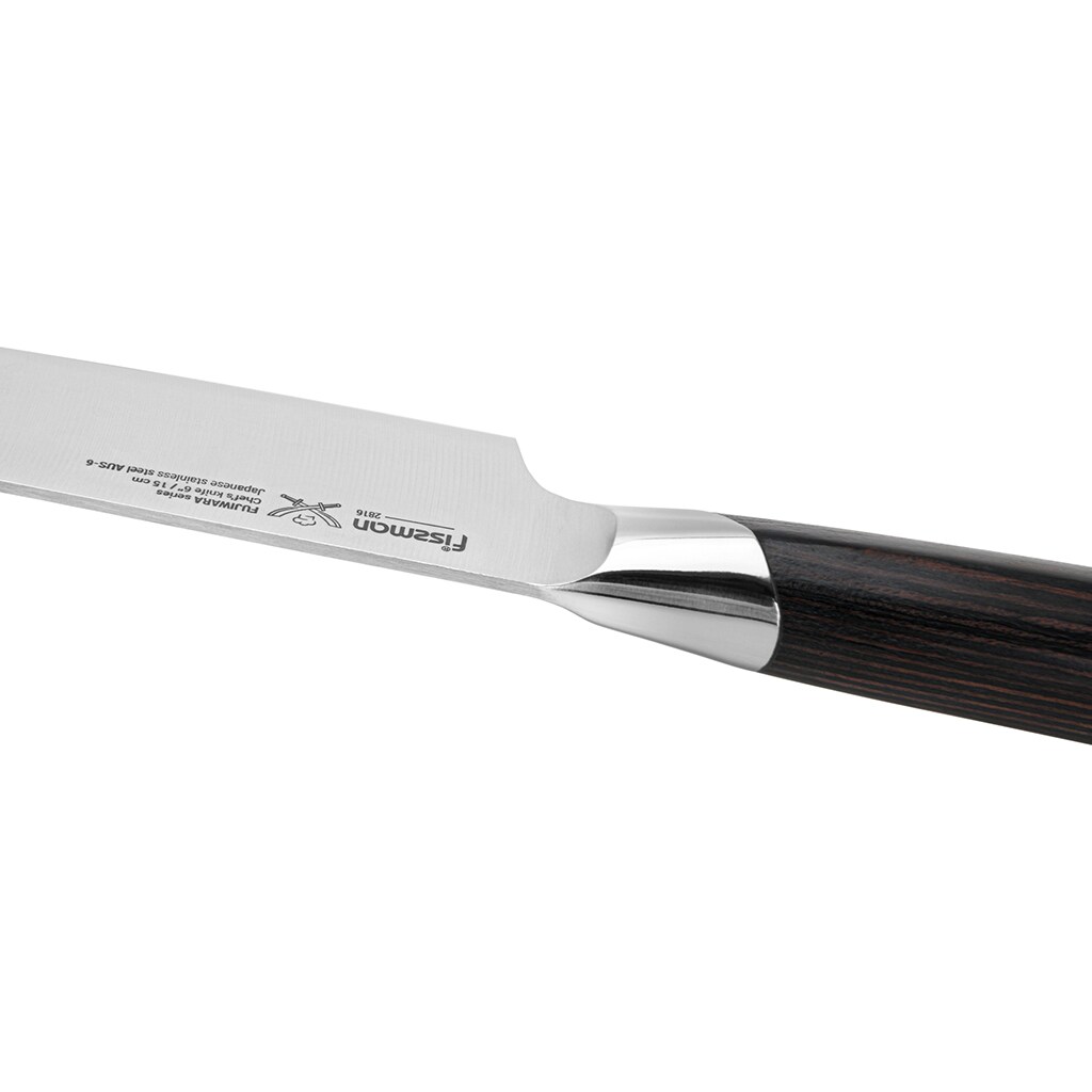 Fissman Fujiwara 15 cm Chef's Knife - Black