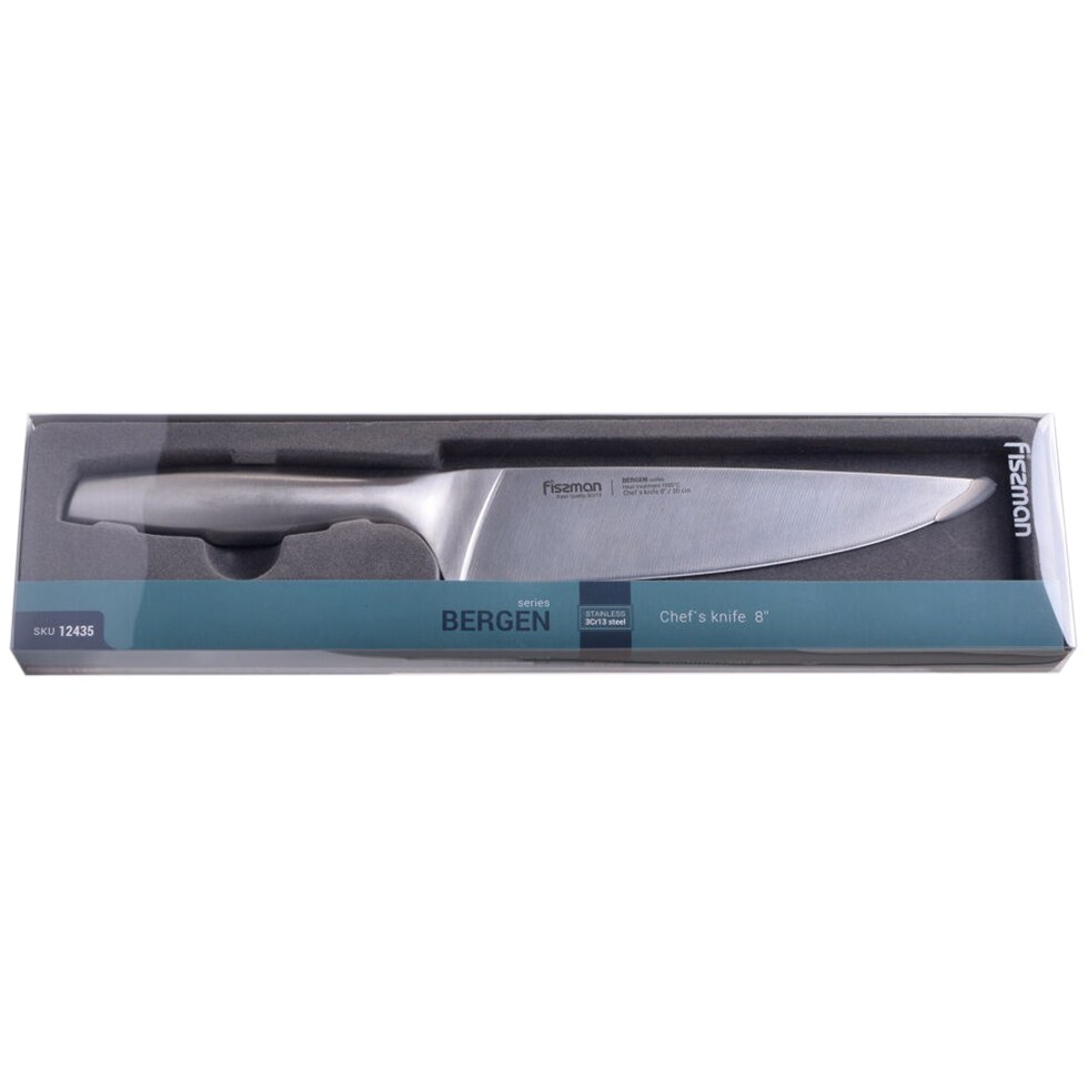 Fissman Bergen 20 cm Chef's Knife - Silver