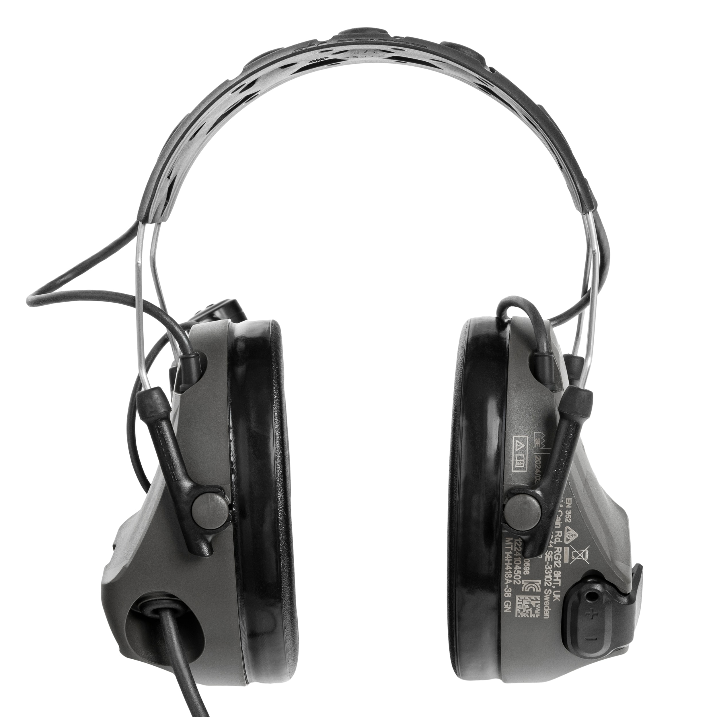 Peltor ComTac VIII 3M Active Hearing Protectors with microphone - Grey