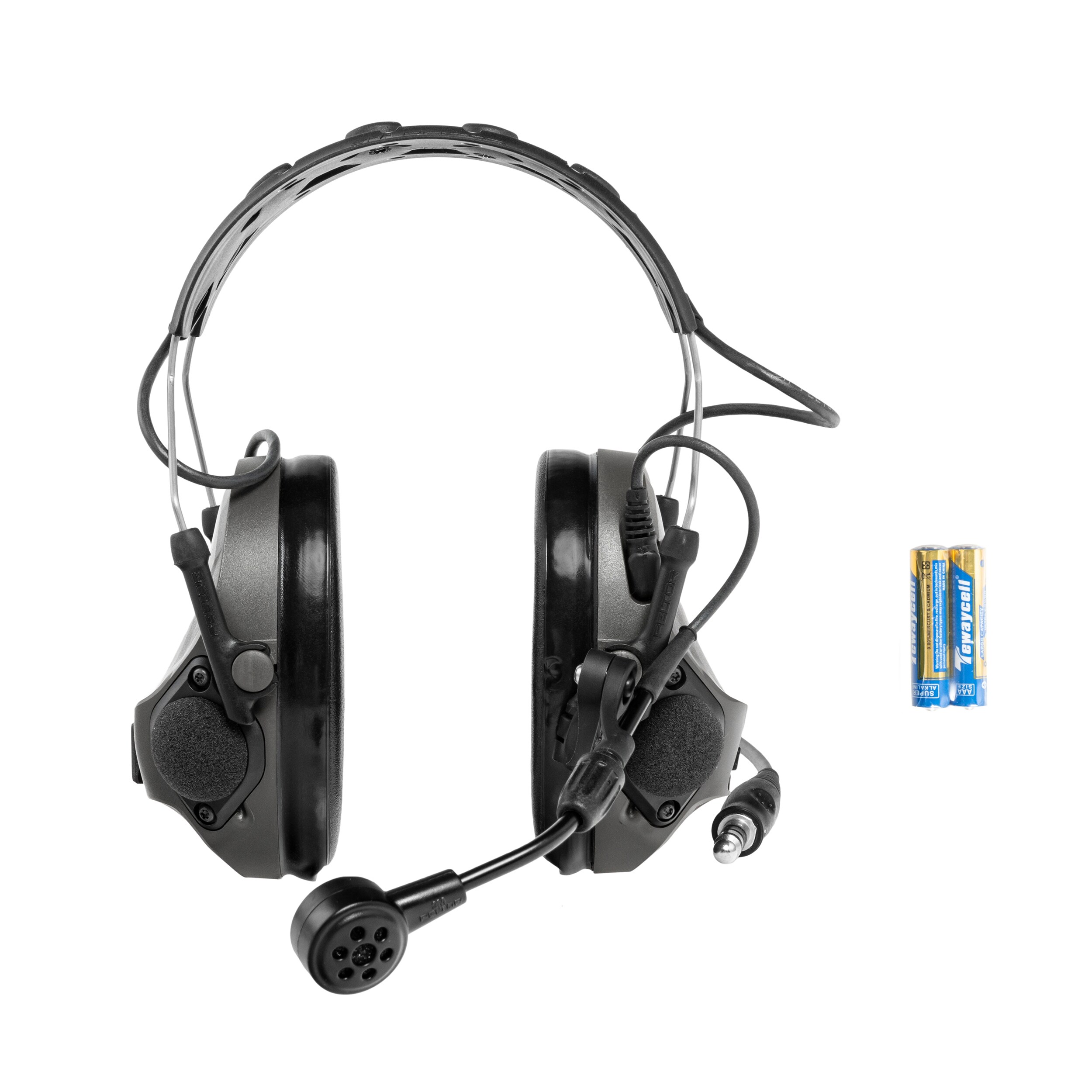 Peltor ComTac VIII 3M Active Hearing Protectors with microphone - Grey