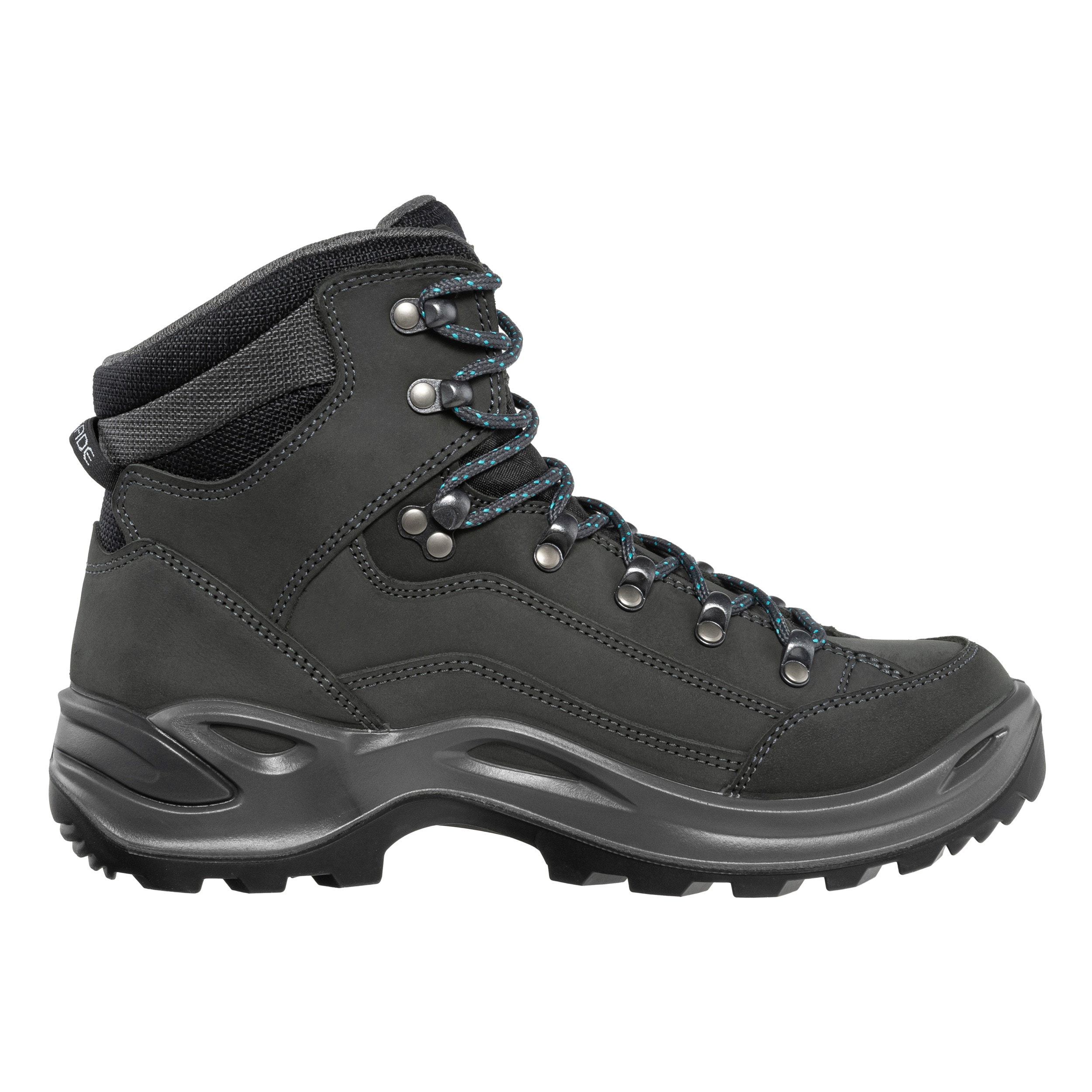 Lowa Renegade GTX MID Women's Boots - Asphalt/Turquoise