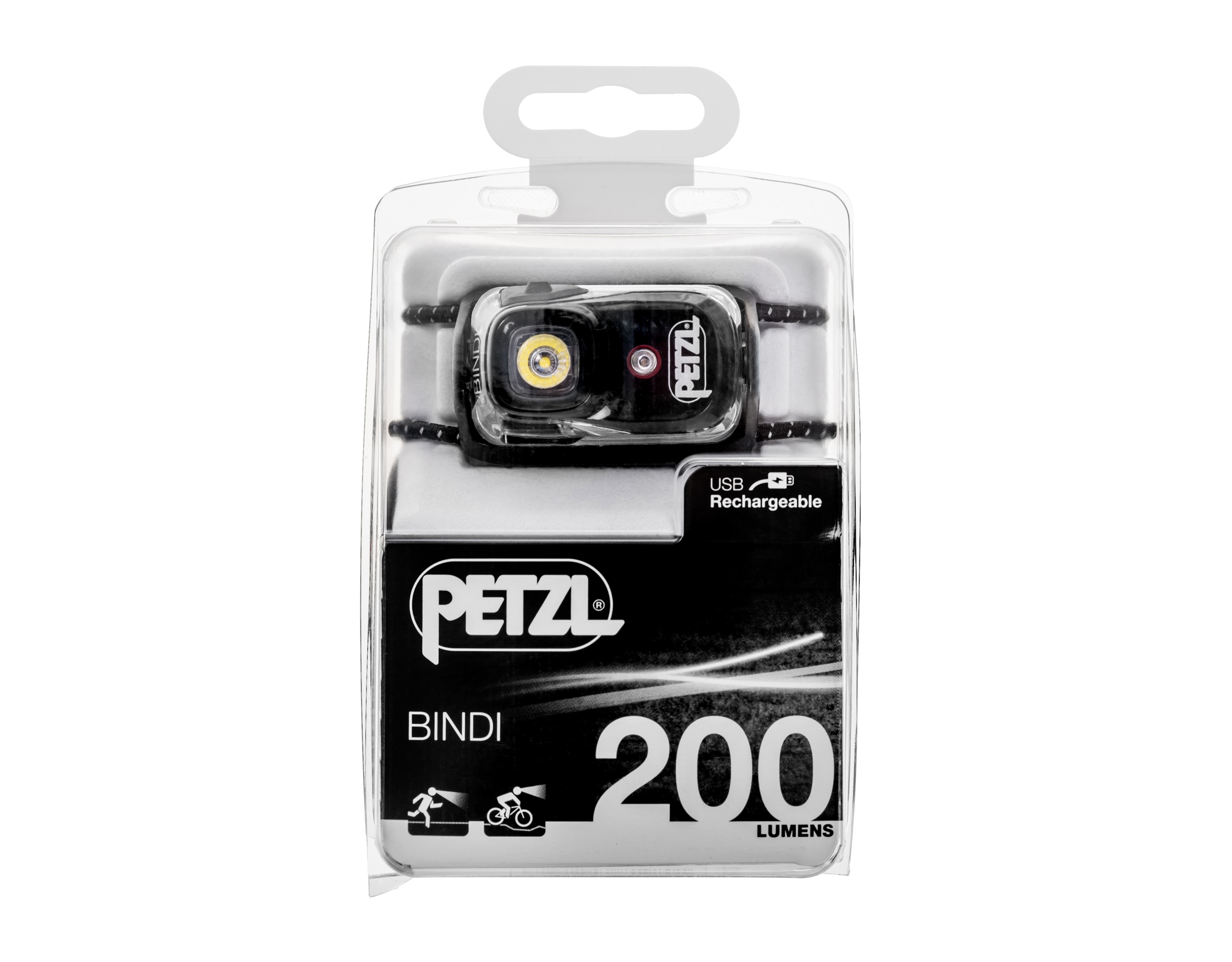 Petzl Bindi Head Torch Black - 200 lumens