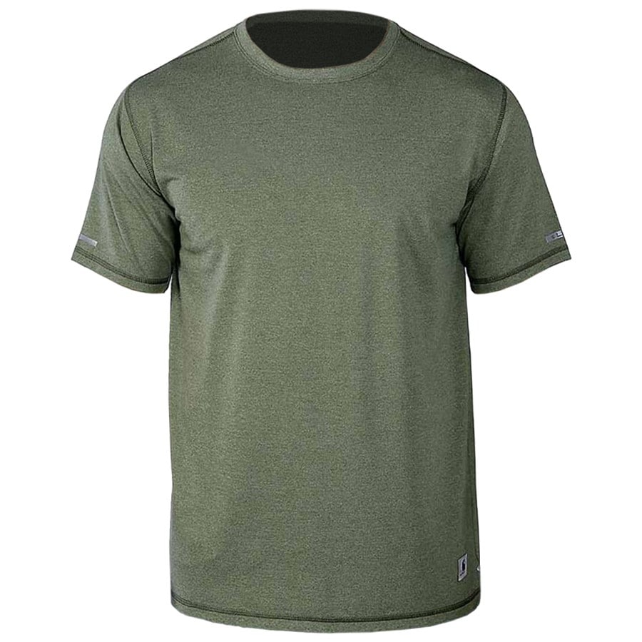 Carhartt Lightweight Durable Thermoactive T-shirt - Chive Heather