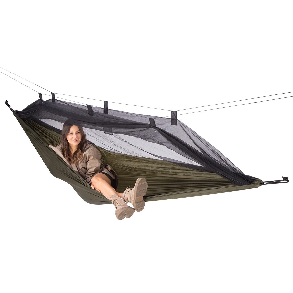 Nils Camp NC3116 Hammock with mosquito net - Green