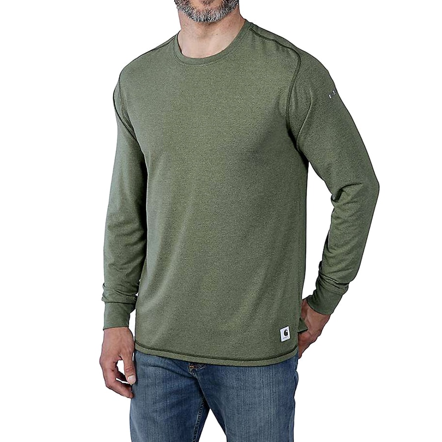 Carhartt LWD Longsleeve Thermoactive Shirt - Chive Heather