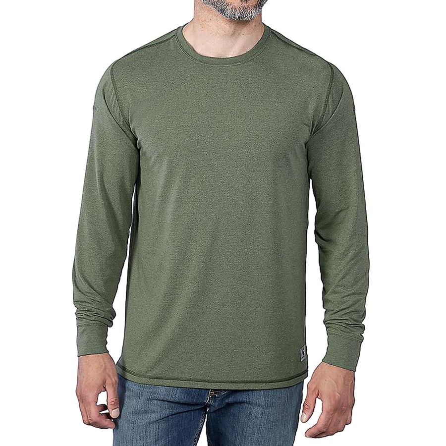 Carhartt LWD Longsleeve Thermoactive Shirt - Chive Heather