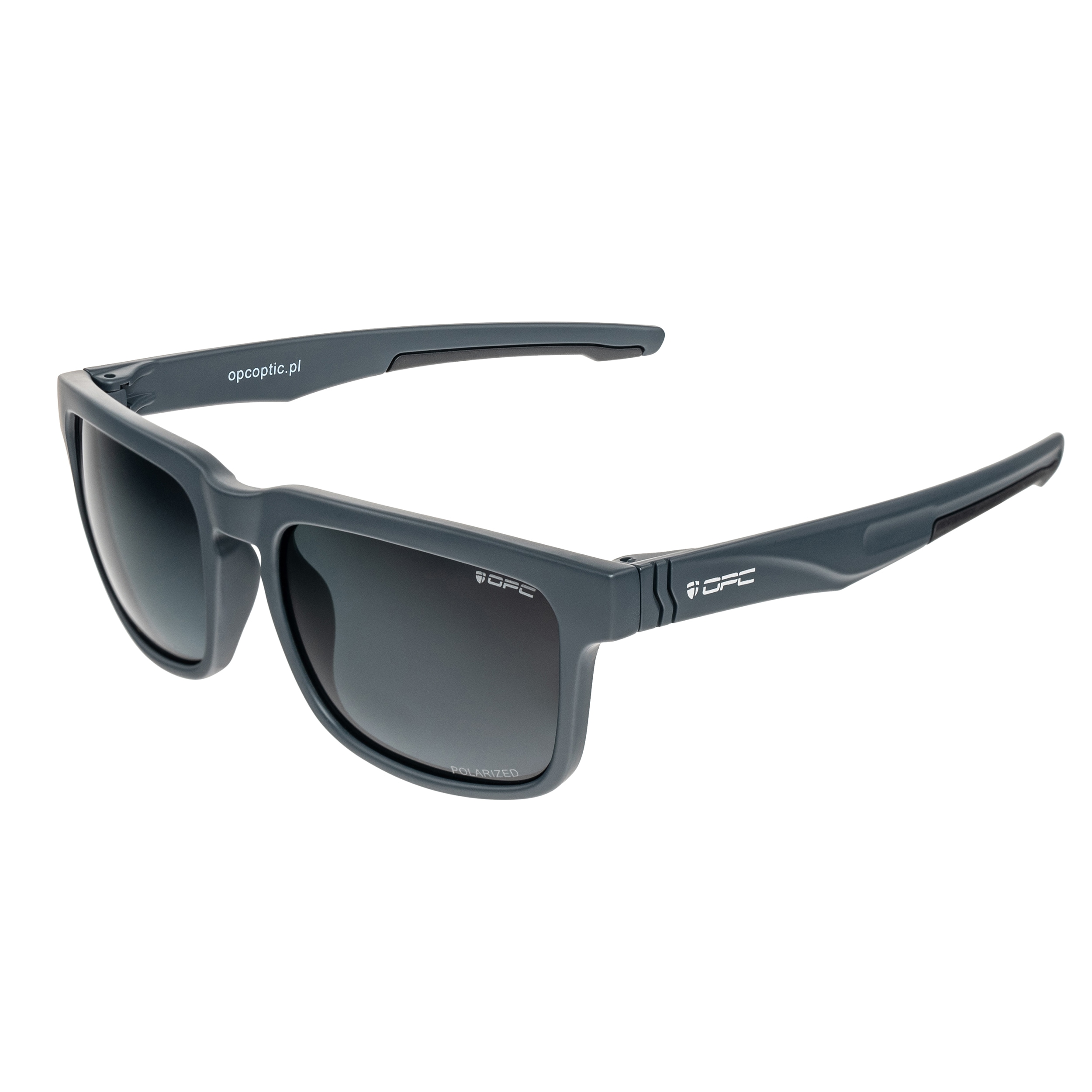 OPC Lifestyle California sunglasses - Matt Graphite Green Polarised