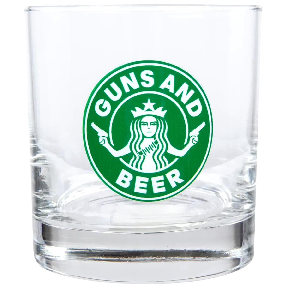 Lucky Shot Guns And Beer Glass - 325 ml