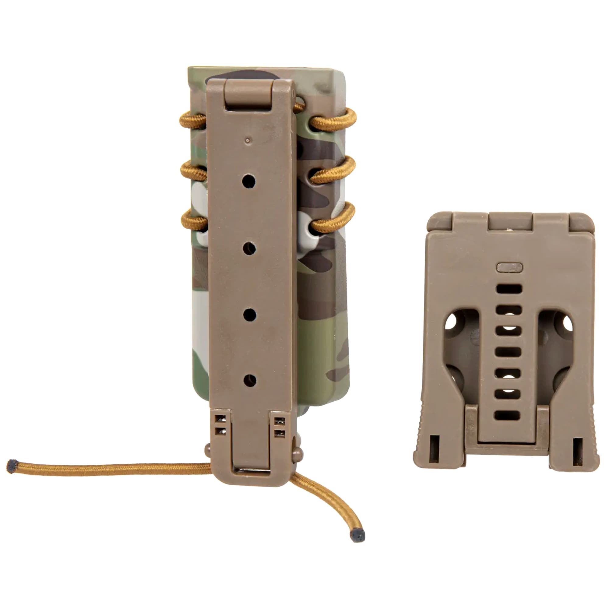 Wosport Urban Assault Long Quick Pull Pouch for 9 mm magazines - MultiCam