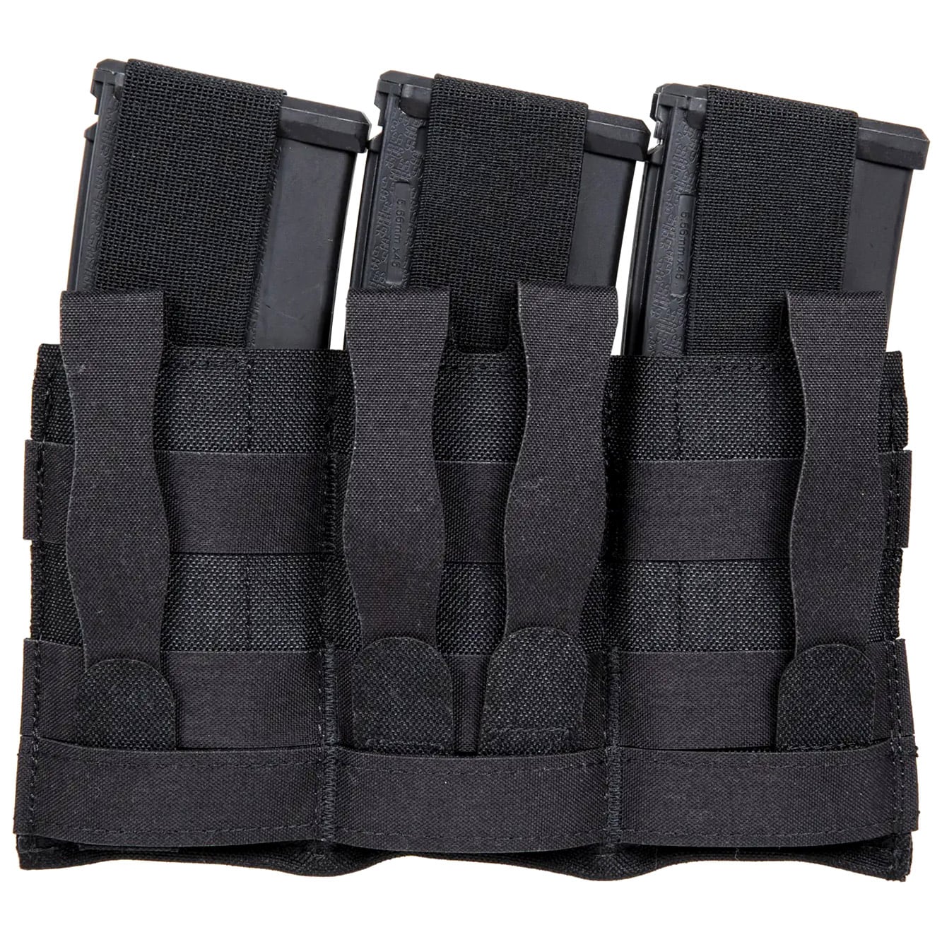 Wosport Triple Pouch for SMG magazines - Black