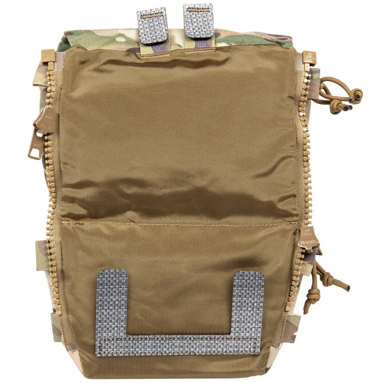 Wosport PC Back Panel Double Bag for V5 tactical vest - MultiCam