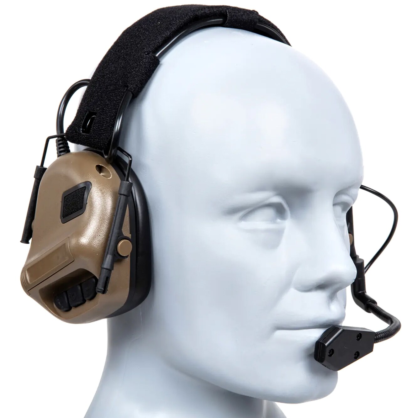 Wosport HD-20 Gen. 5 tactical headset - Tan