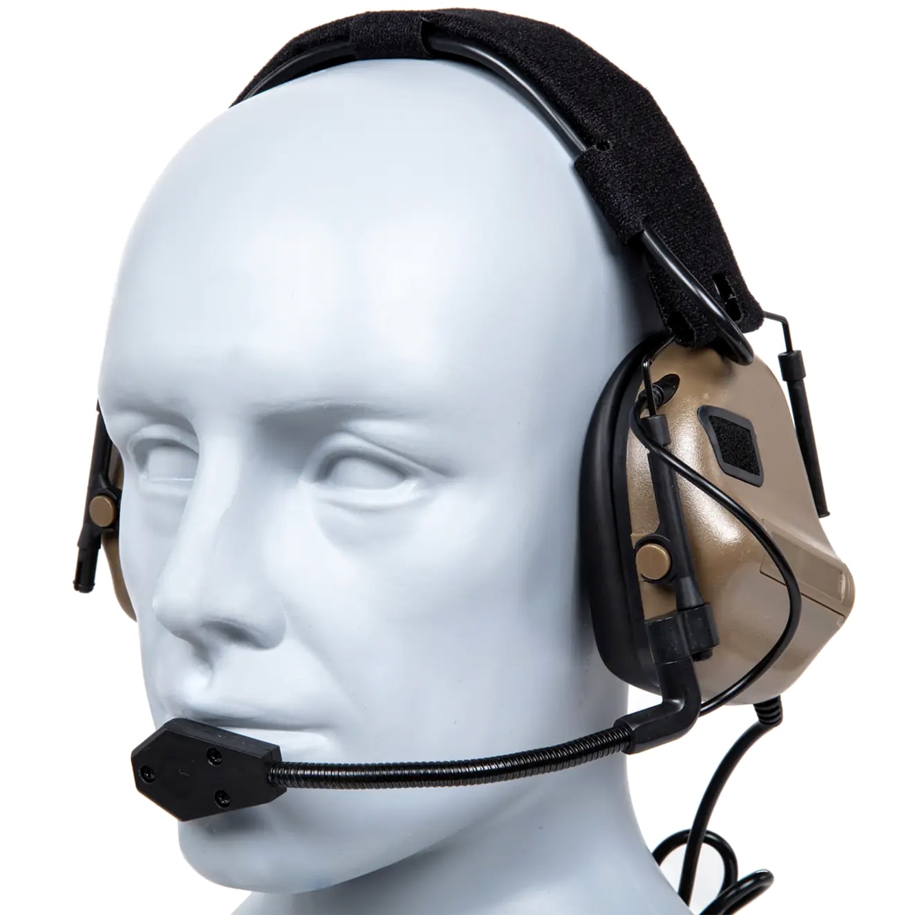 Wosport HD-20 Gen. 5 tactical headset - Tan