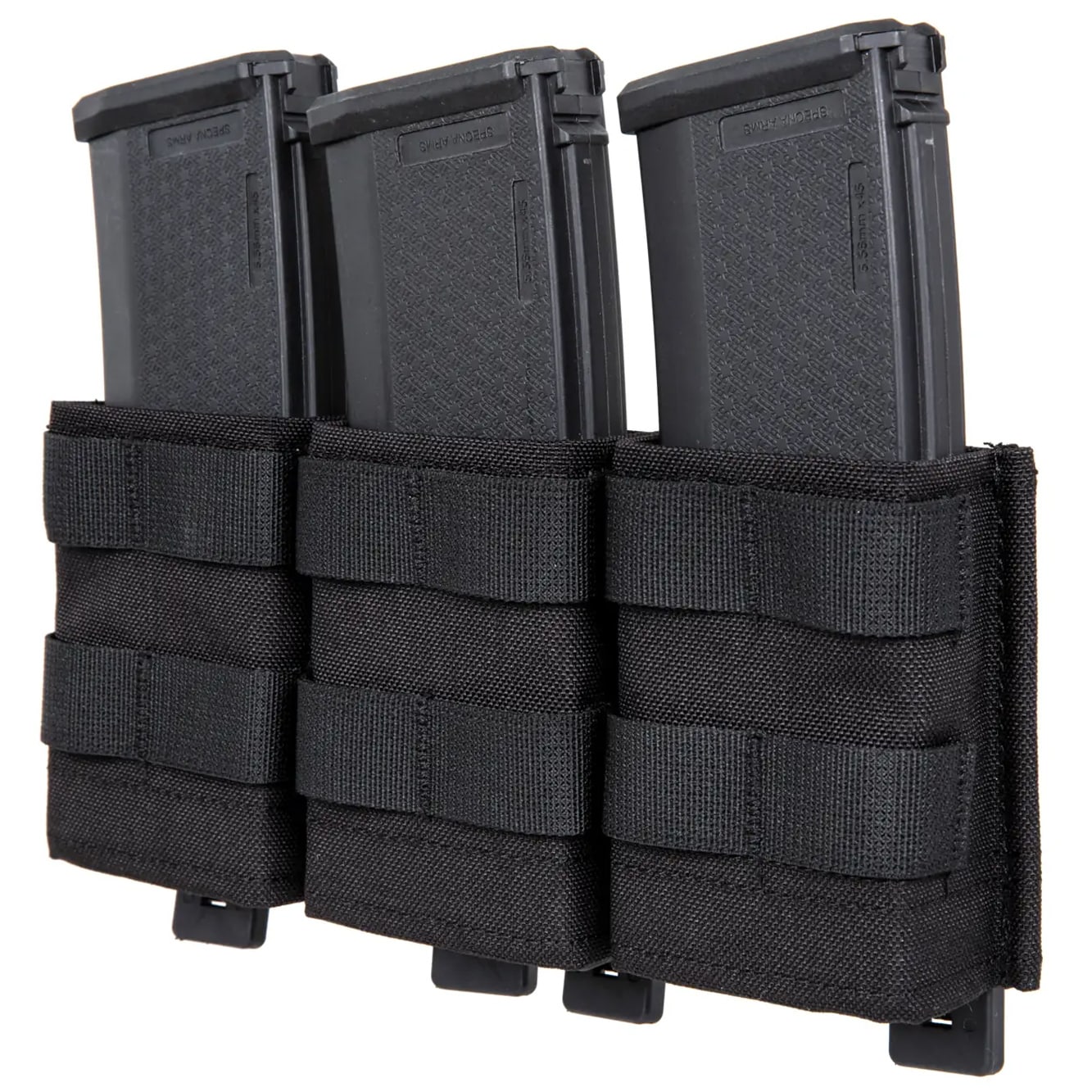 Wosport Triple pouch for 7.62 mm magazines - Black
