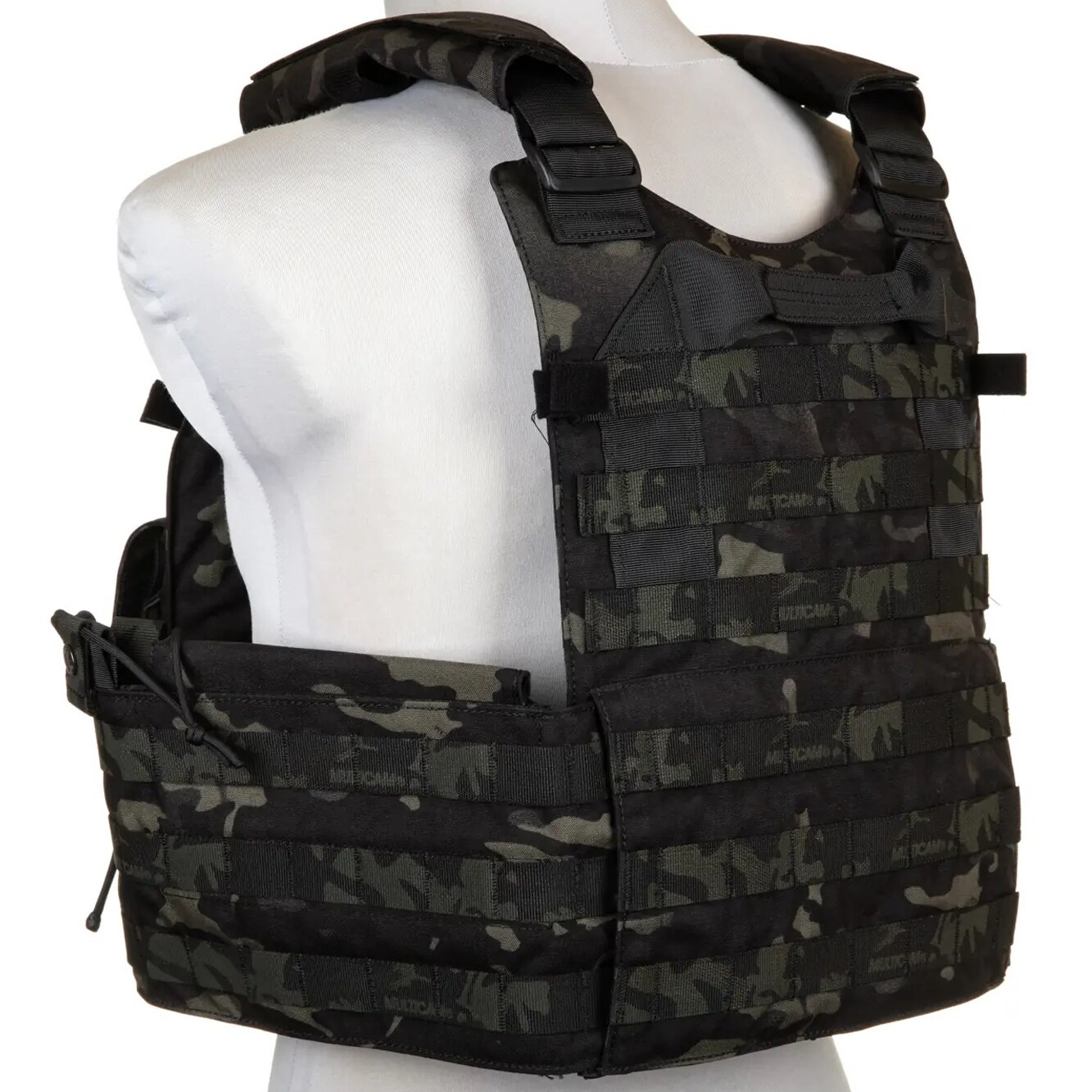 Emerson Gear Plate Carrier Blue Label 094K Tactical Vest - MultiCam Black