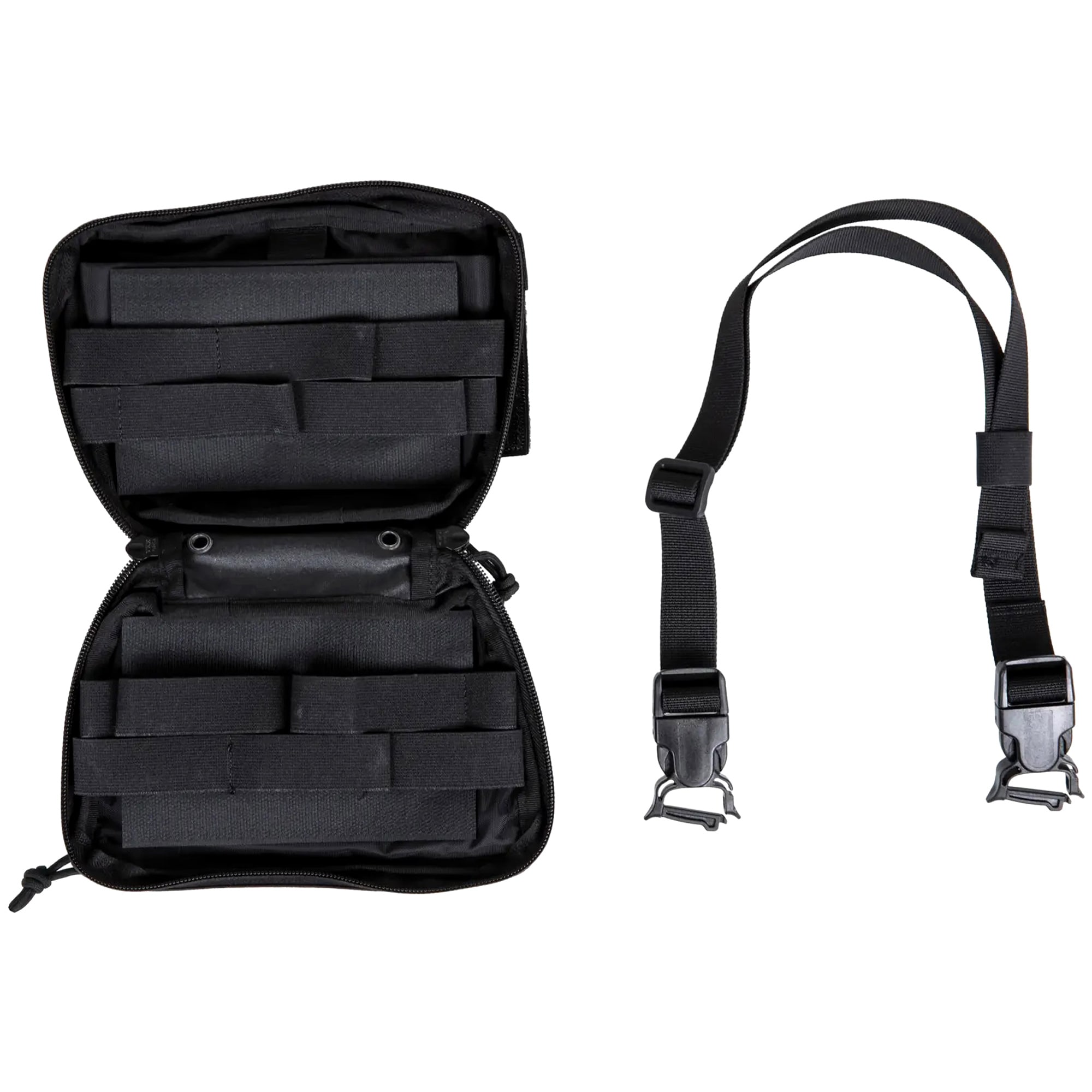 Wosport Suspended Pouch with QR buckle - Black