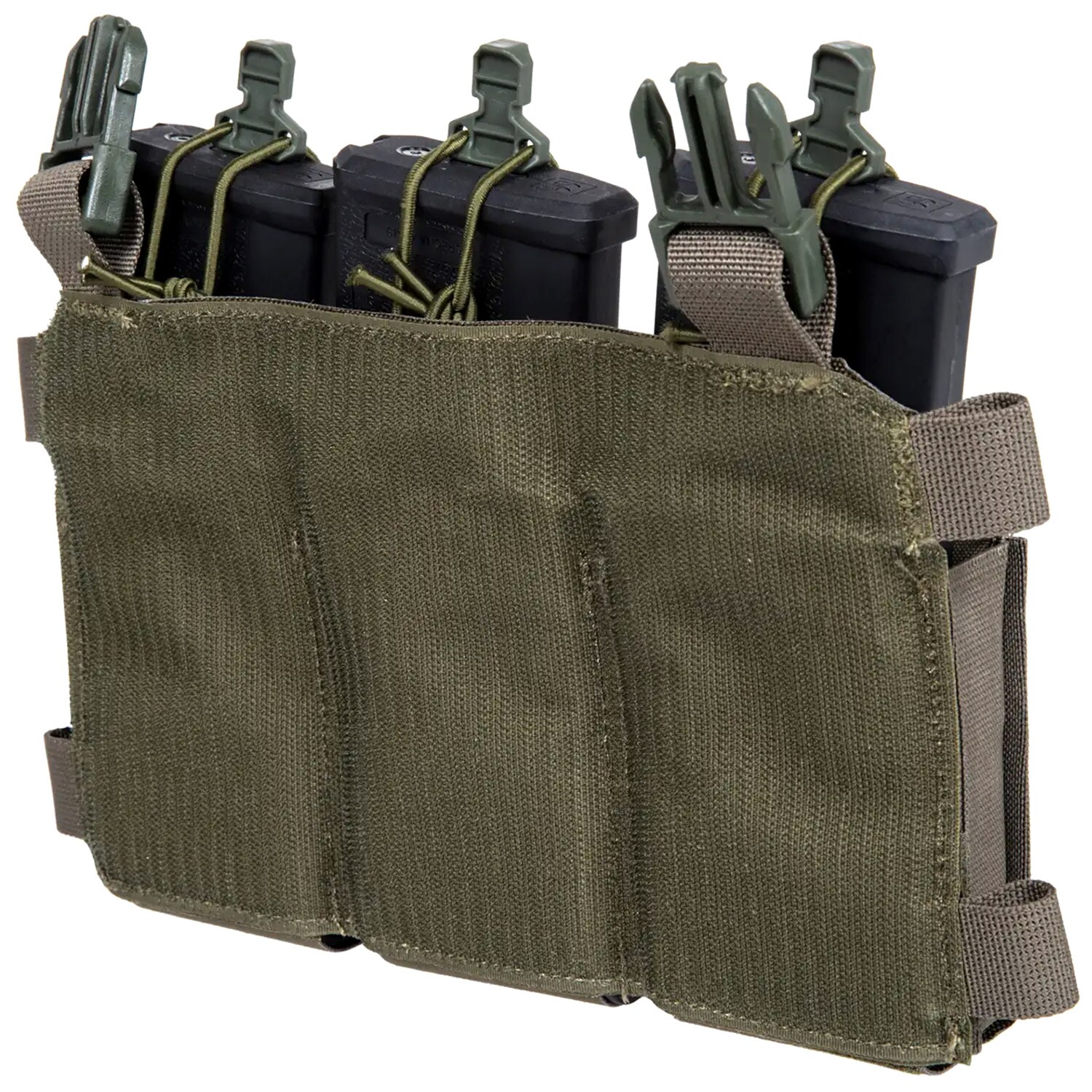 Primal Gear triple flexible pouch for rifle magazines - Ranger Green