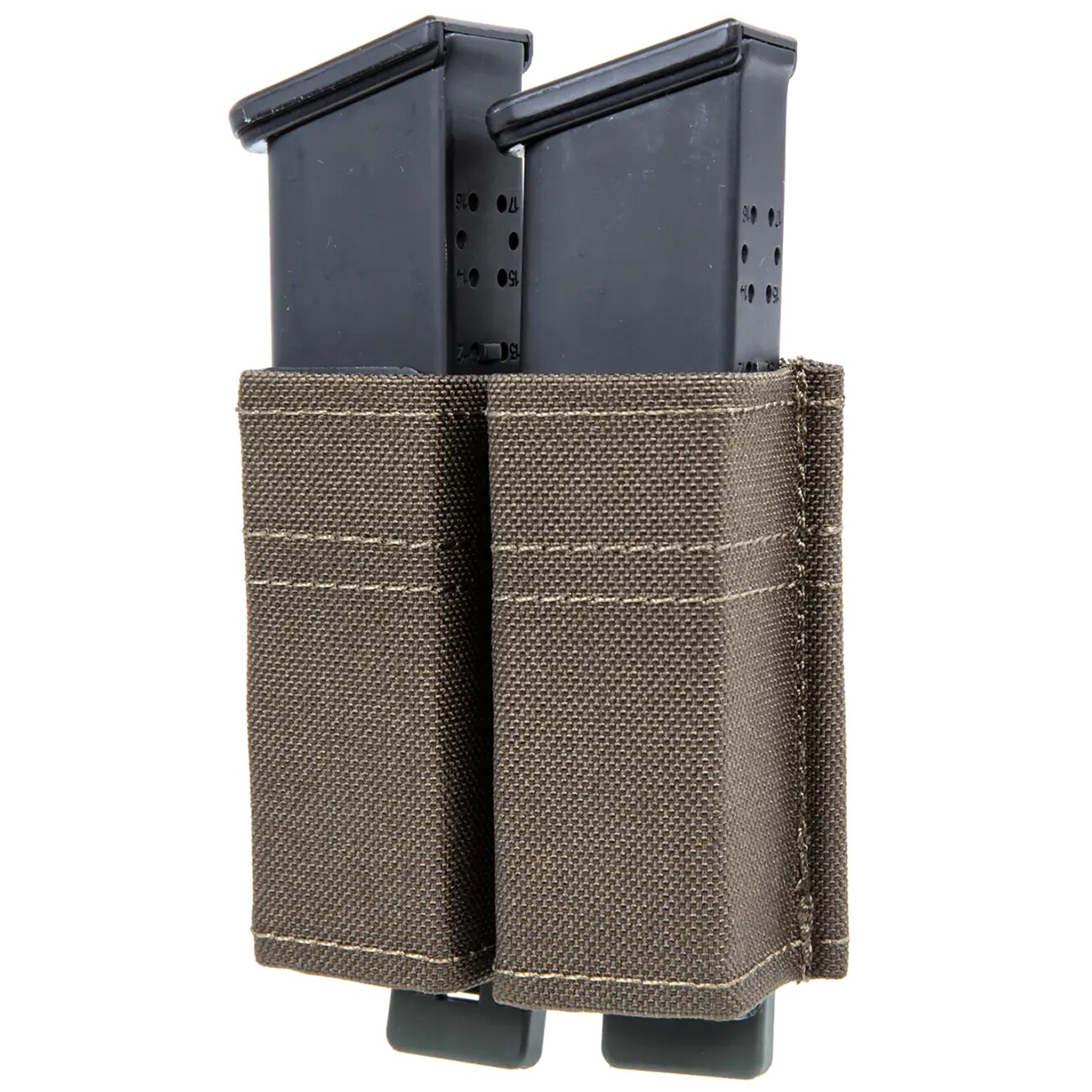 Wosport Double pouch for 9 mm magazines - Ranger Green