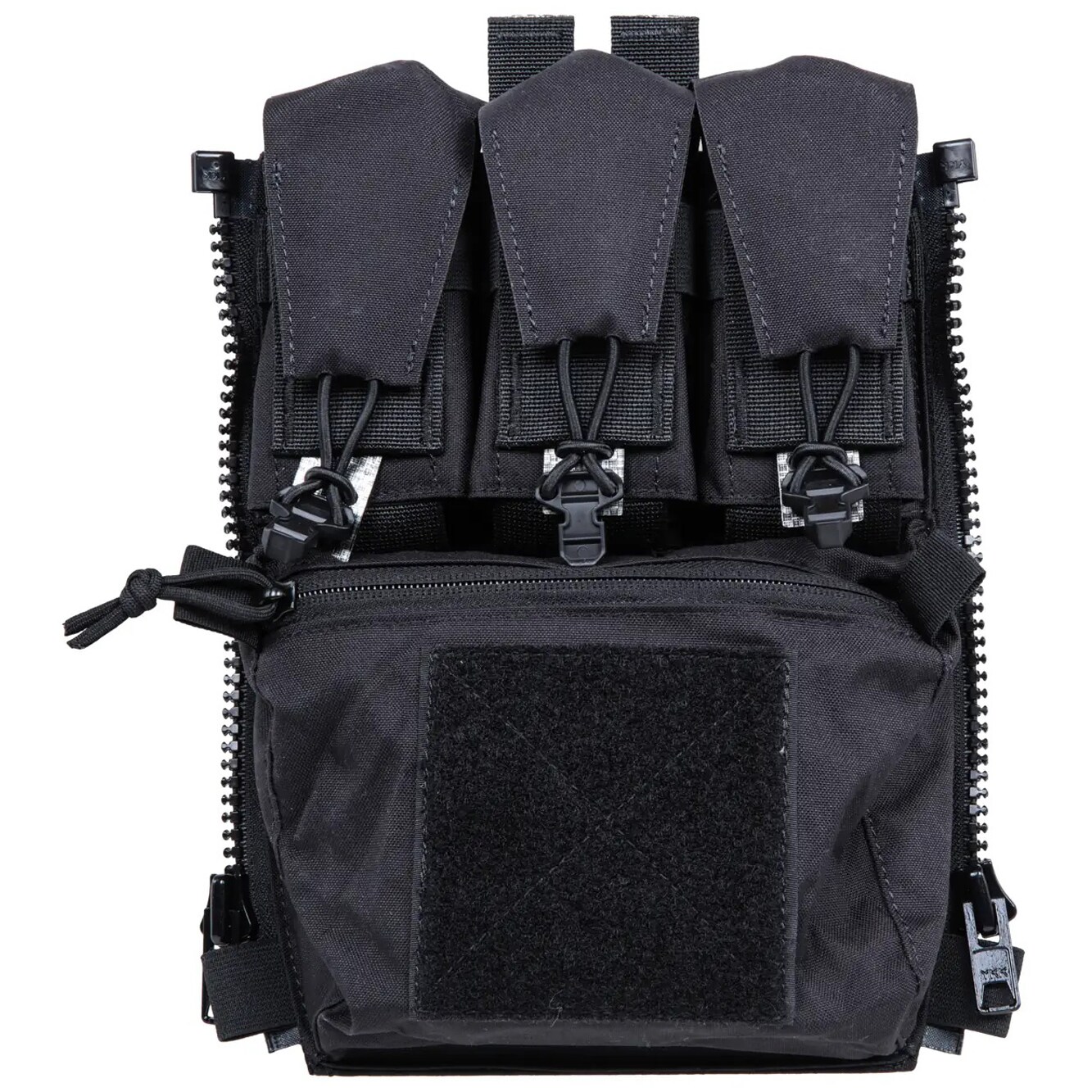 Wosport V5 PC Tactical Panel with pouches - Black