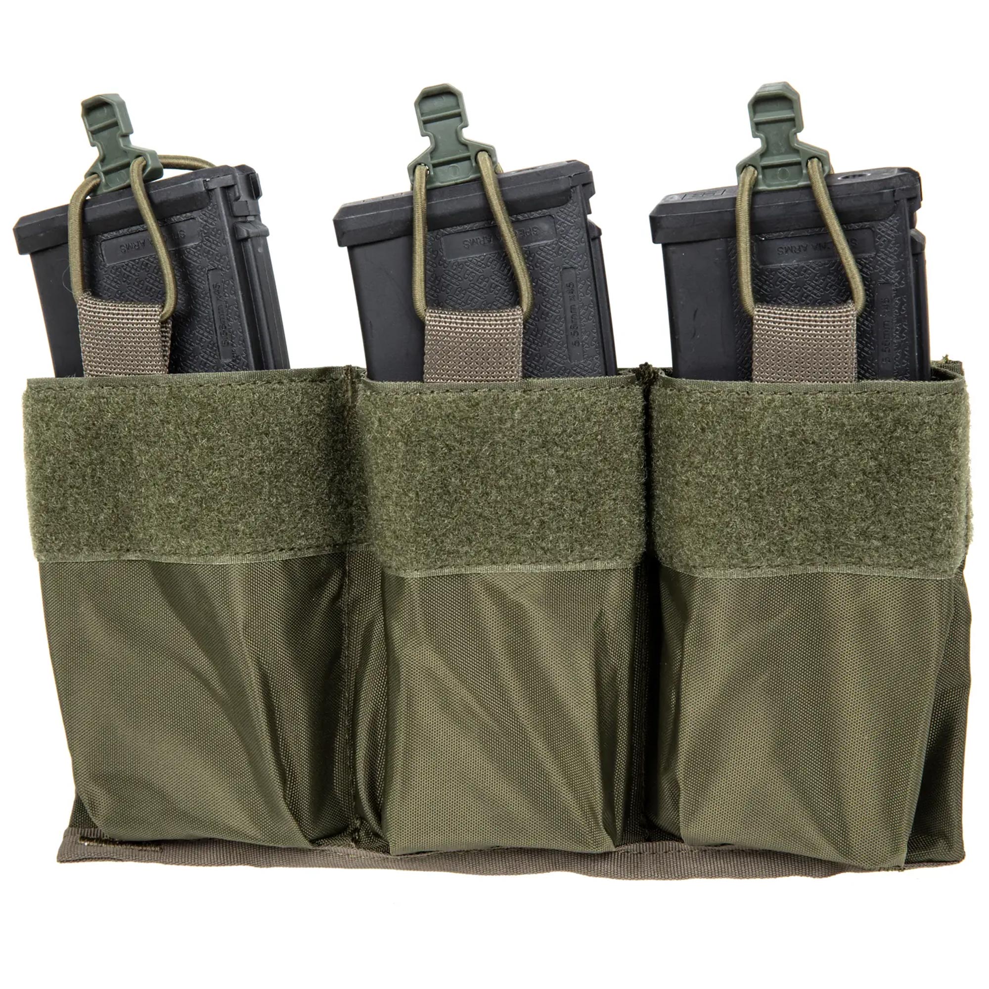 Wosport Triple pouch for 7.62 mm magazines - Ranger Green