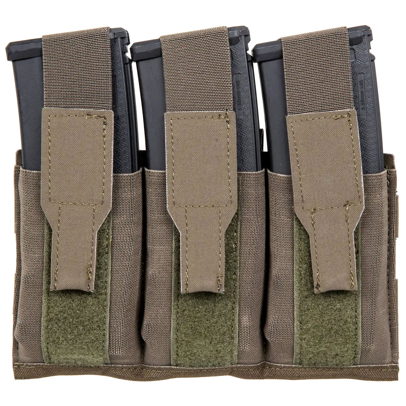 Wosport Triple pouch for SMG magazines - Ranger Green