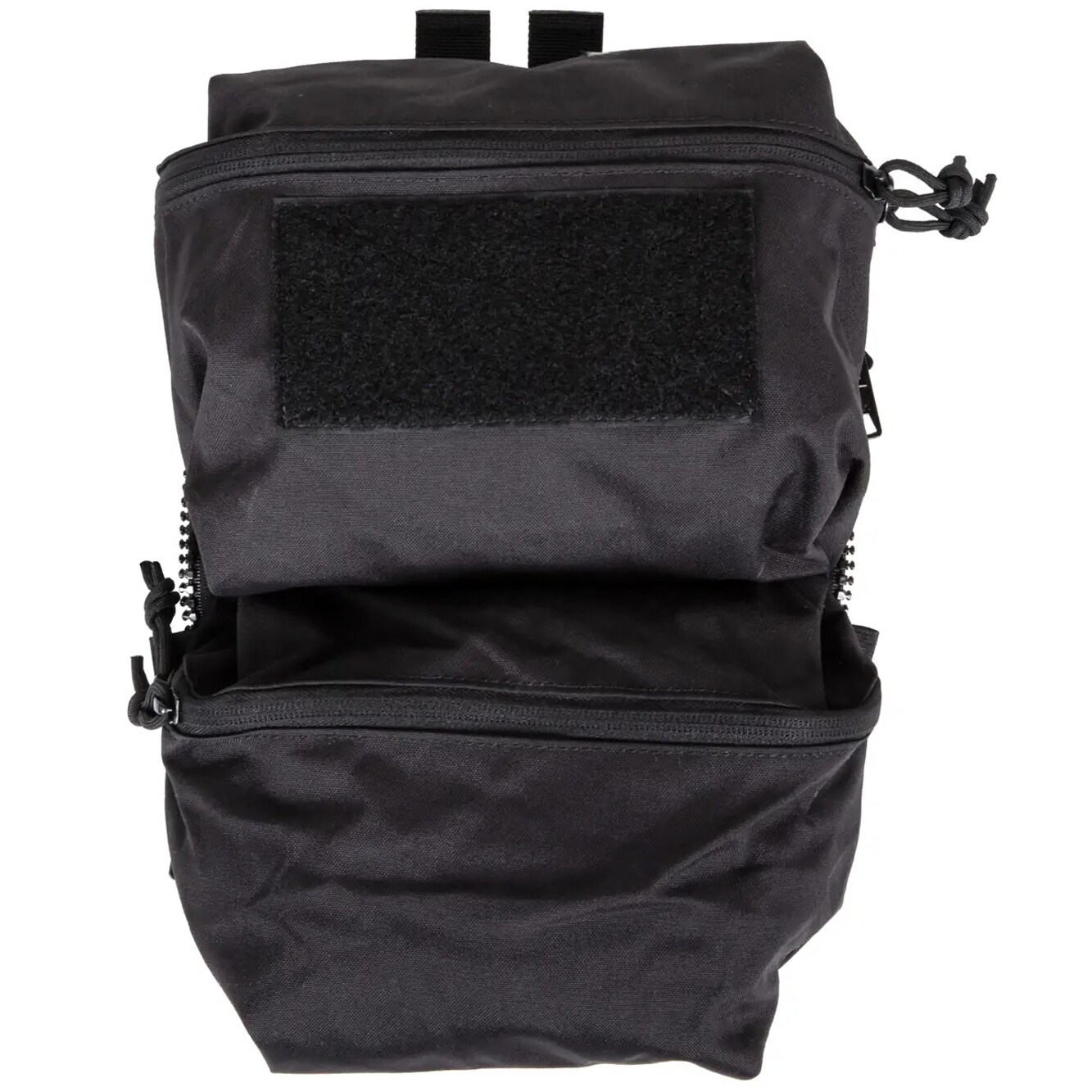 Wosport PC Back Panel Double Bag for V5 tactical vest - Black