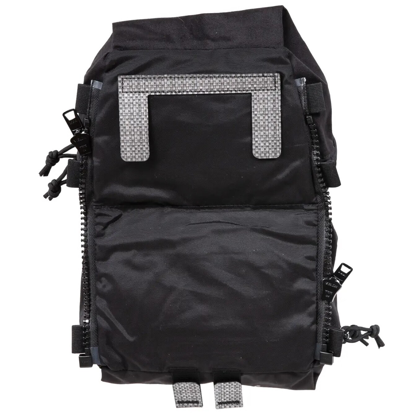 Wosport PC Back Panel Double Bag for V5 tactical vest - Black