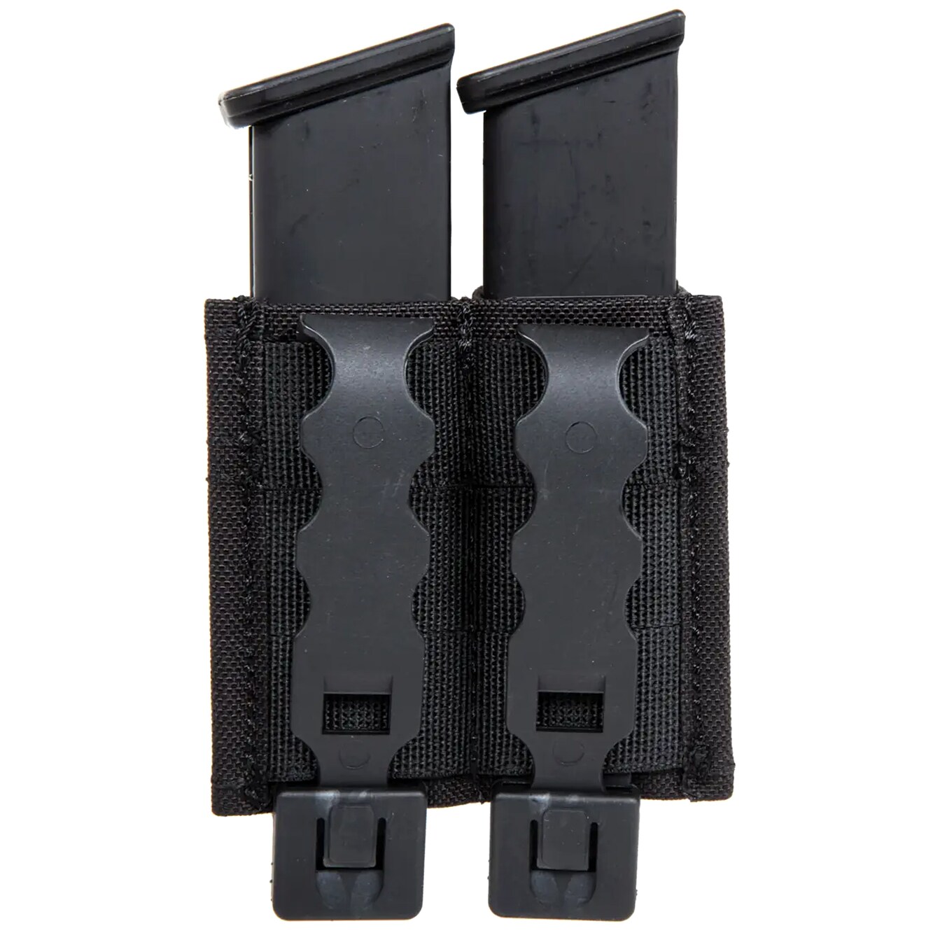 Wosport Double Pouch for 9 mm magazines - Black