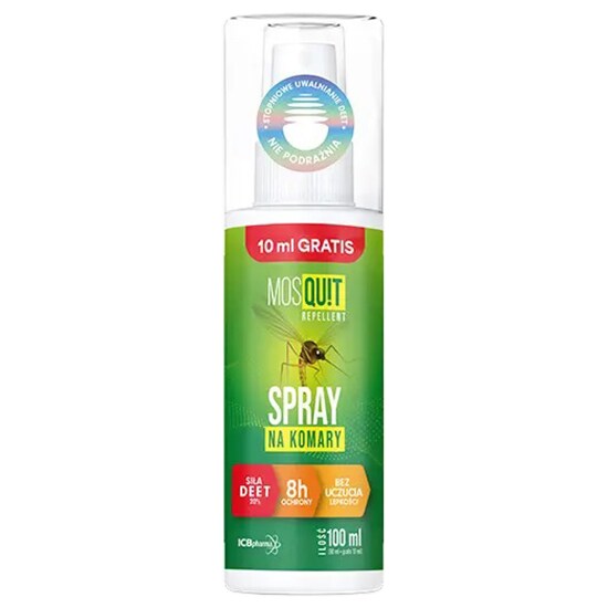 MosQuit Repellent Spray 20% DEET - 100 ml