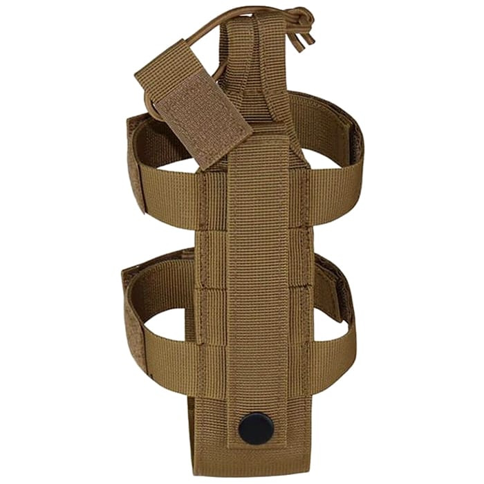 Camo Military Gear Bottle Cover - Coyote