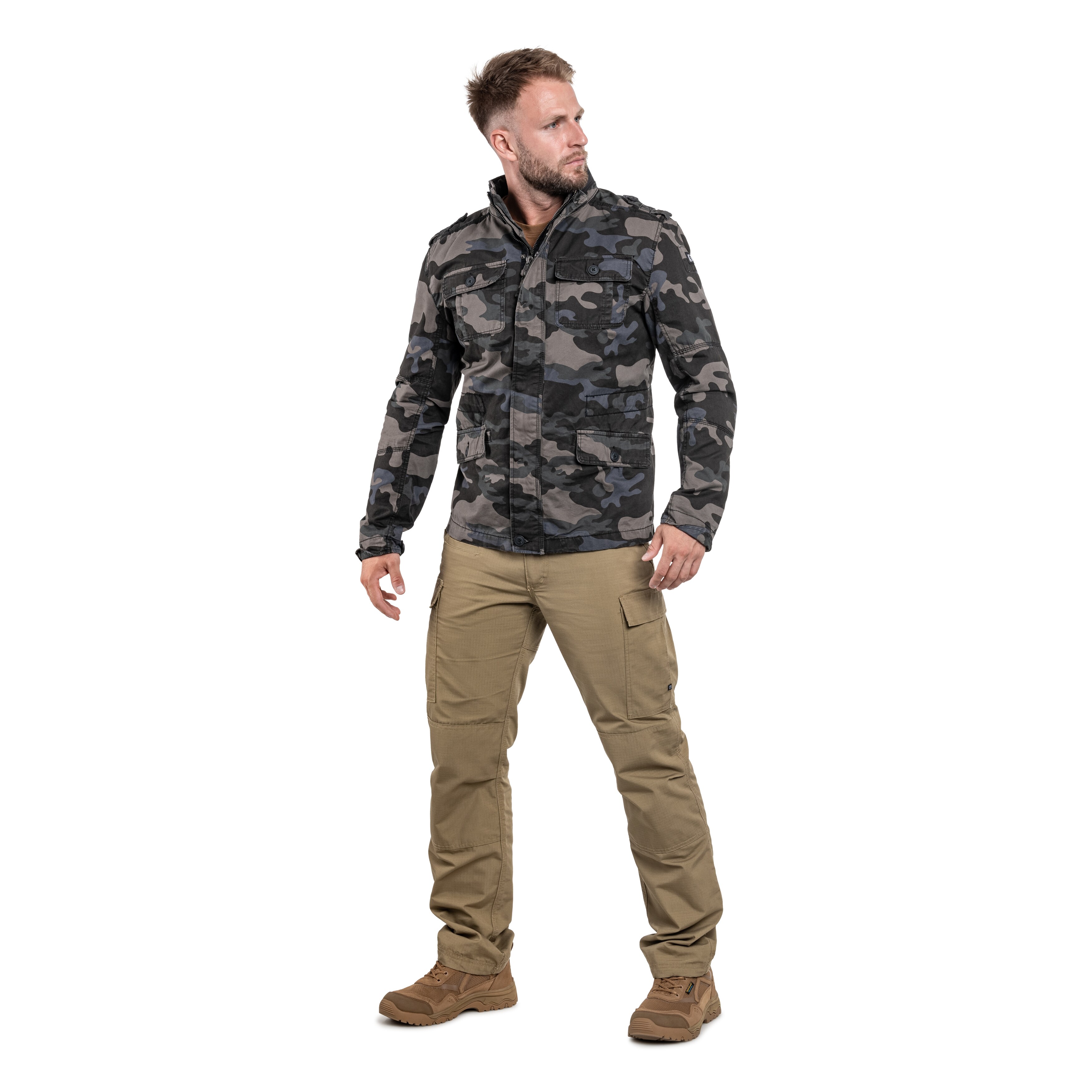 Brandit Britannia Jacket - Dark Camo