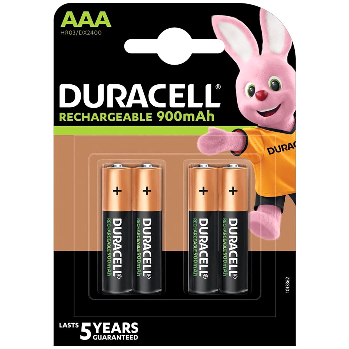 Duracell Rechargeable HR3/AAA 900 mAh Battery - 4 pcs.