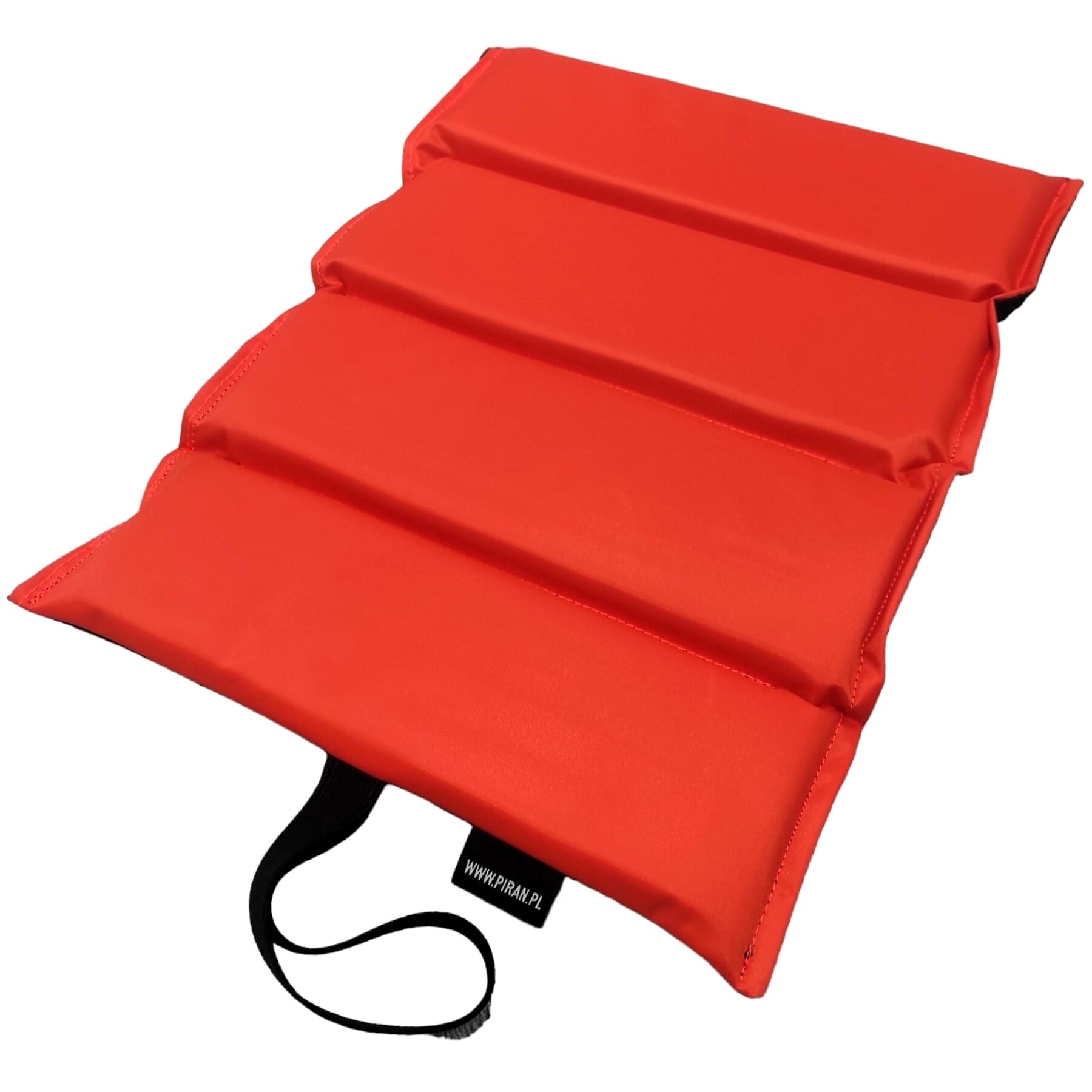 Piran Hunter Pad Folding Sit Mat - Black/Blaze Orange