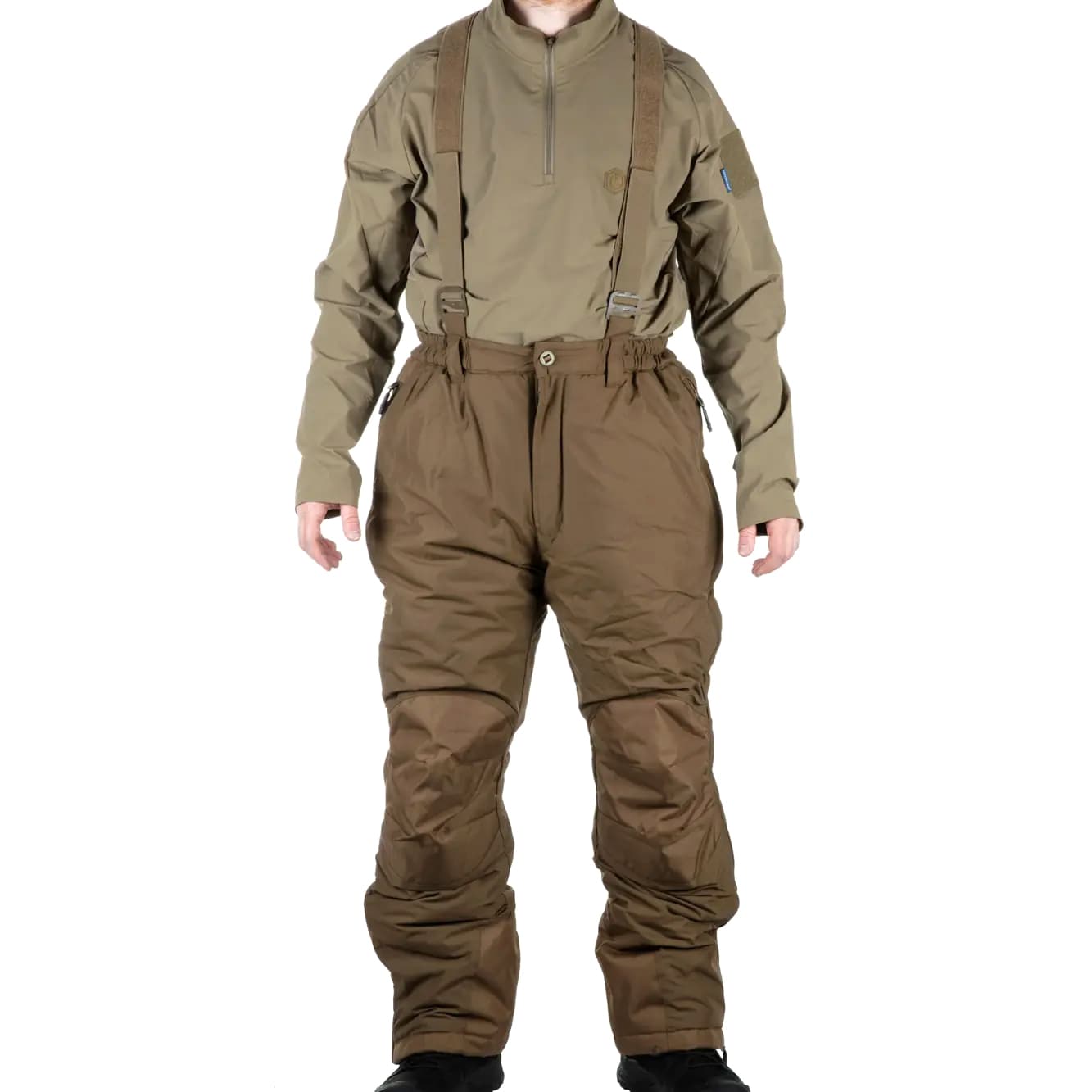 Emerson Gear Blue Label Reindeer Pants with suspenders - Coyote Brown