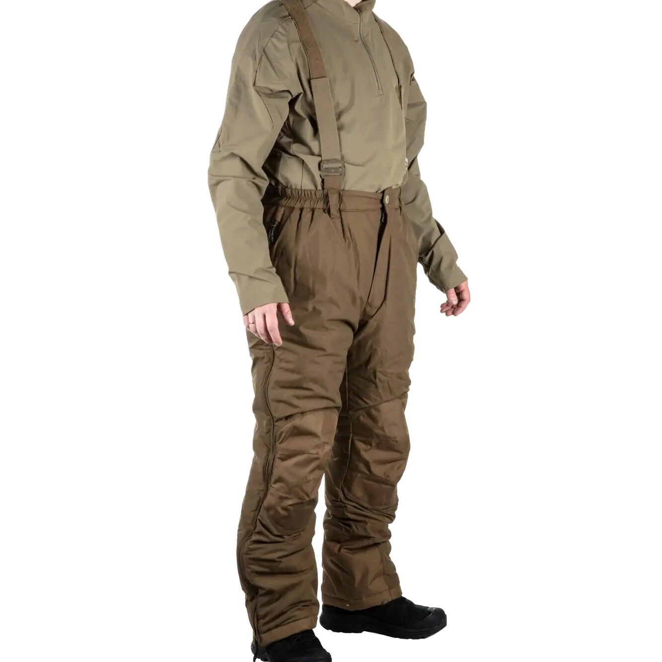 Emerson Gear Blue Label Reindeer Pants with suspenders - Coyote Brown