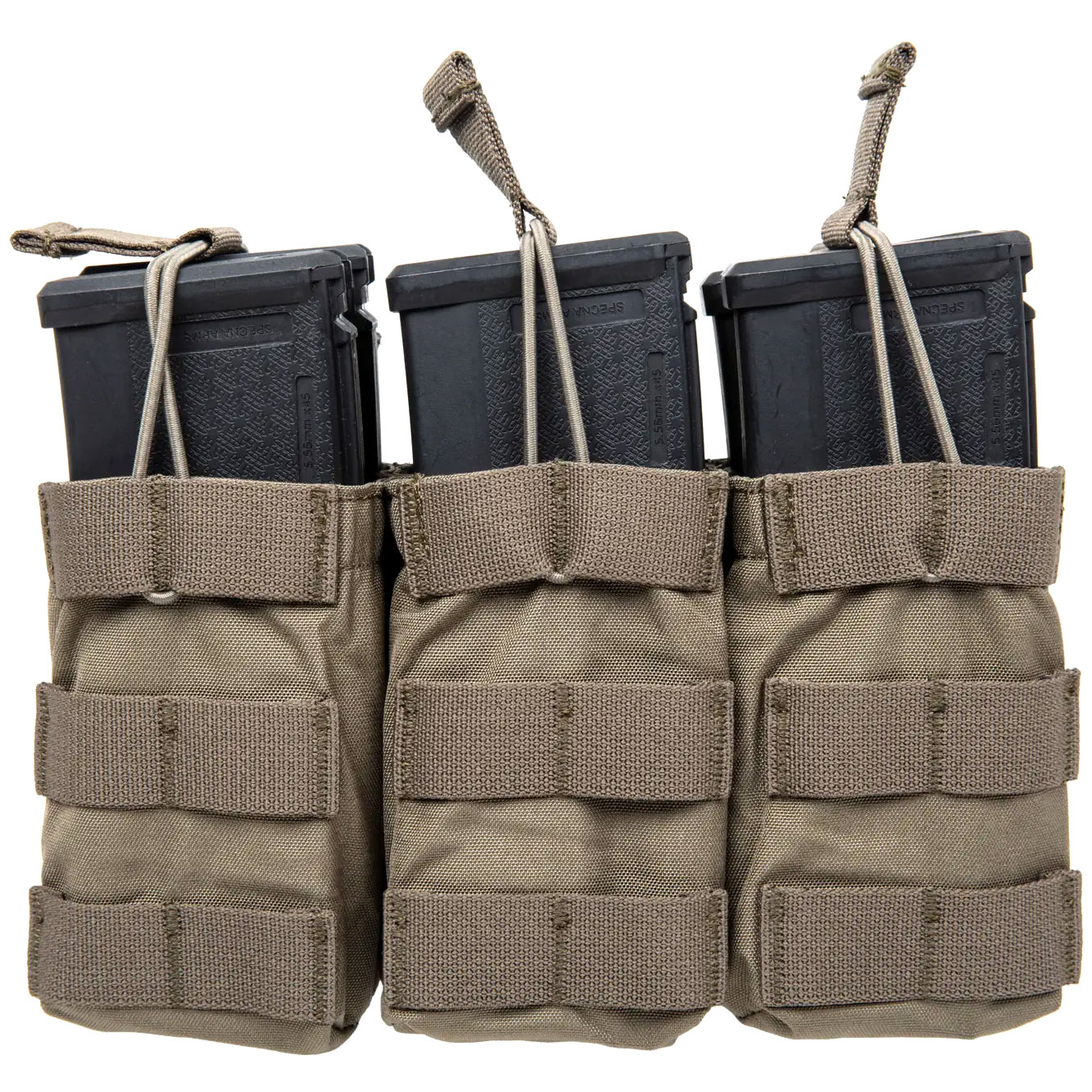 Emerson Open Top Triple Pouch for 7.62 mm magazines - Ranger Green