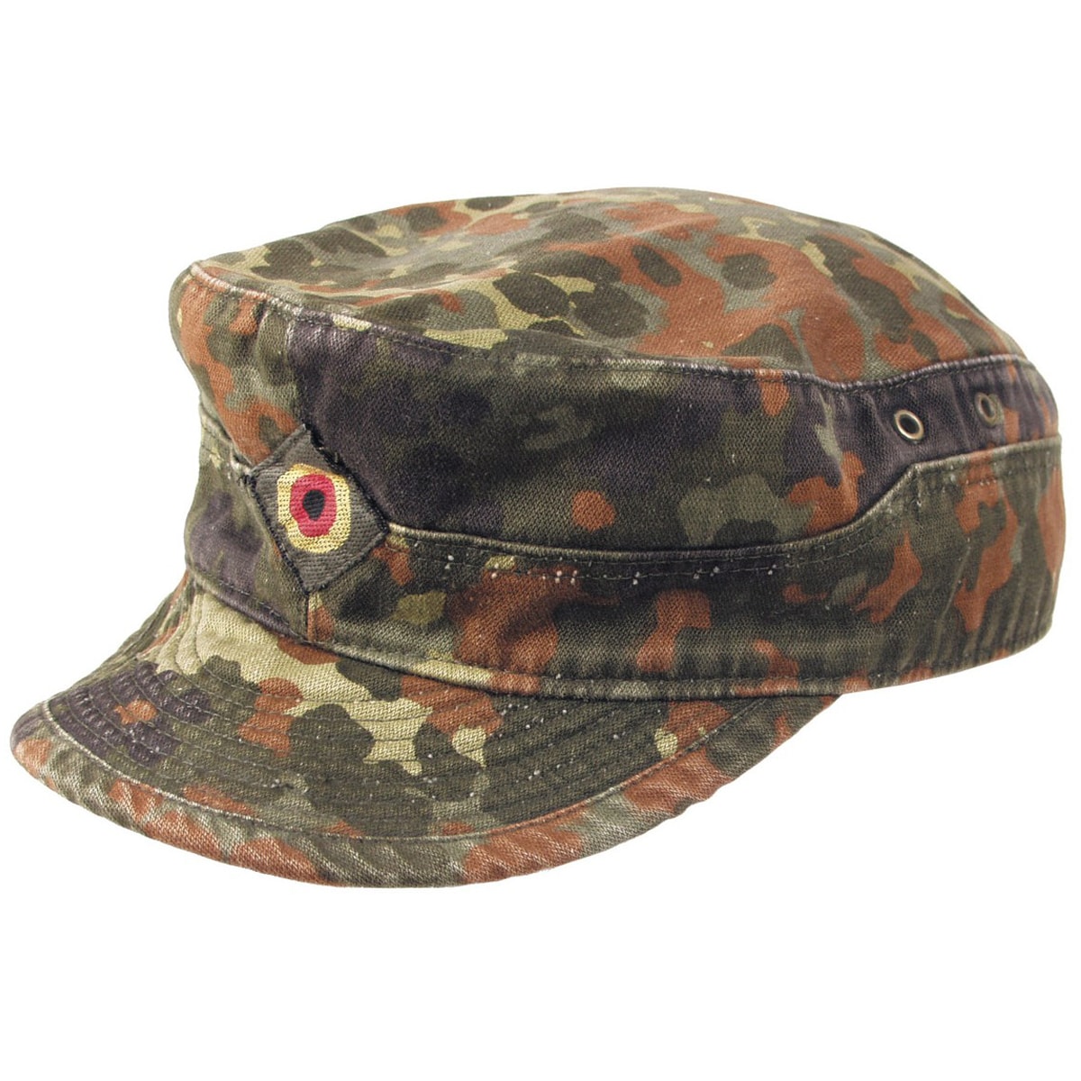 BW Field Cap Flecktarn - used - Military Surplus