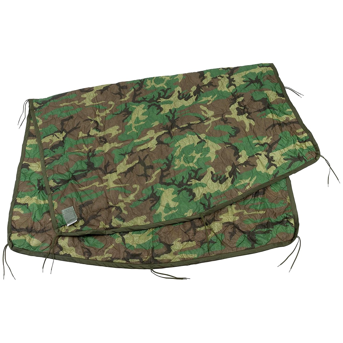 US GI Poncho Liner Woodland - like new - Military Surplus