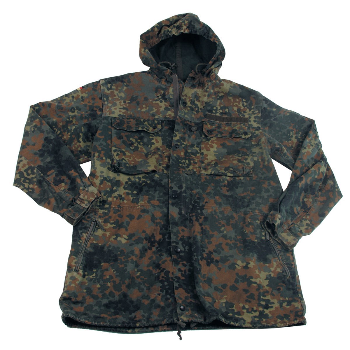 BW Parka Jacket Flecktarn - used - Military Surplus